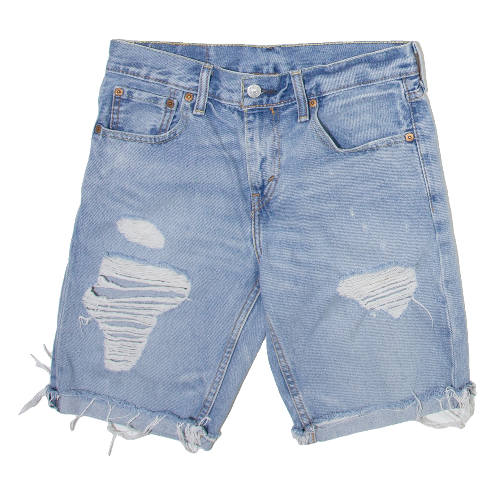 LEVI'S 511 Womens Denim Shorts Blue Slim M W29 Refurbished - N/A refurbished available on Cerqular
