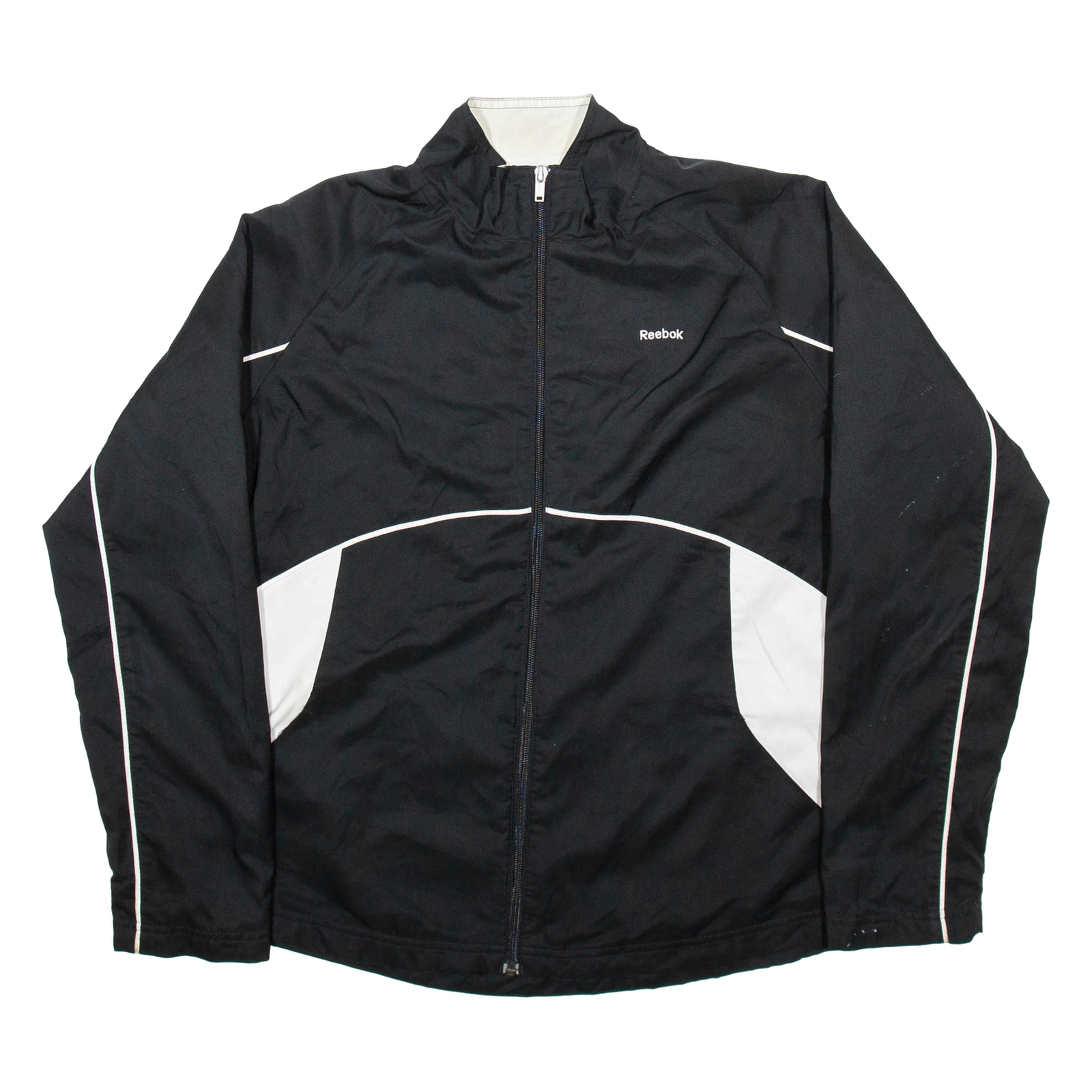REEBOK Mens Rain Jacket Black L Refurbished - N/A refurbished available on Cerqular