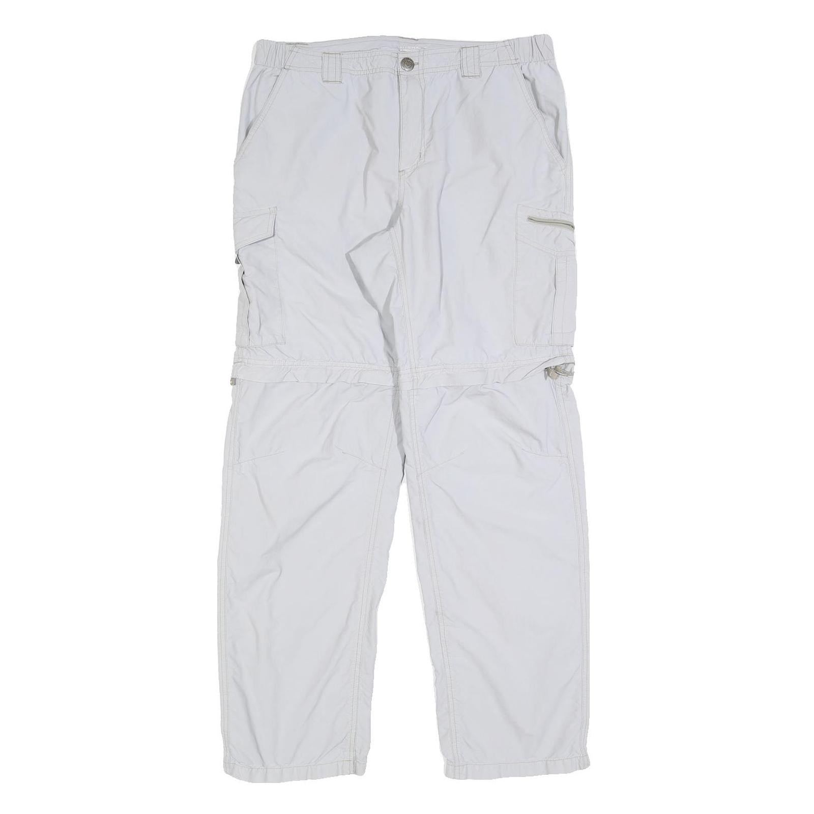 Buy COLUMBIA Mens Polyester Blend White Relaxed Cargo Trousers W34 L30 Outdoor Zip Refurbished - $41.59 COLUMBIA Mens Polyester Blend White Relaxed Cargo Trousers W34 L30 Outdoor Zip Refurbished - N/A refurbished available on Cerqular