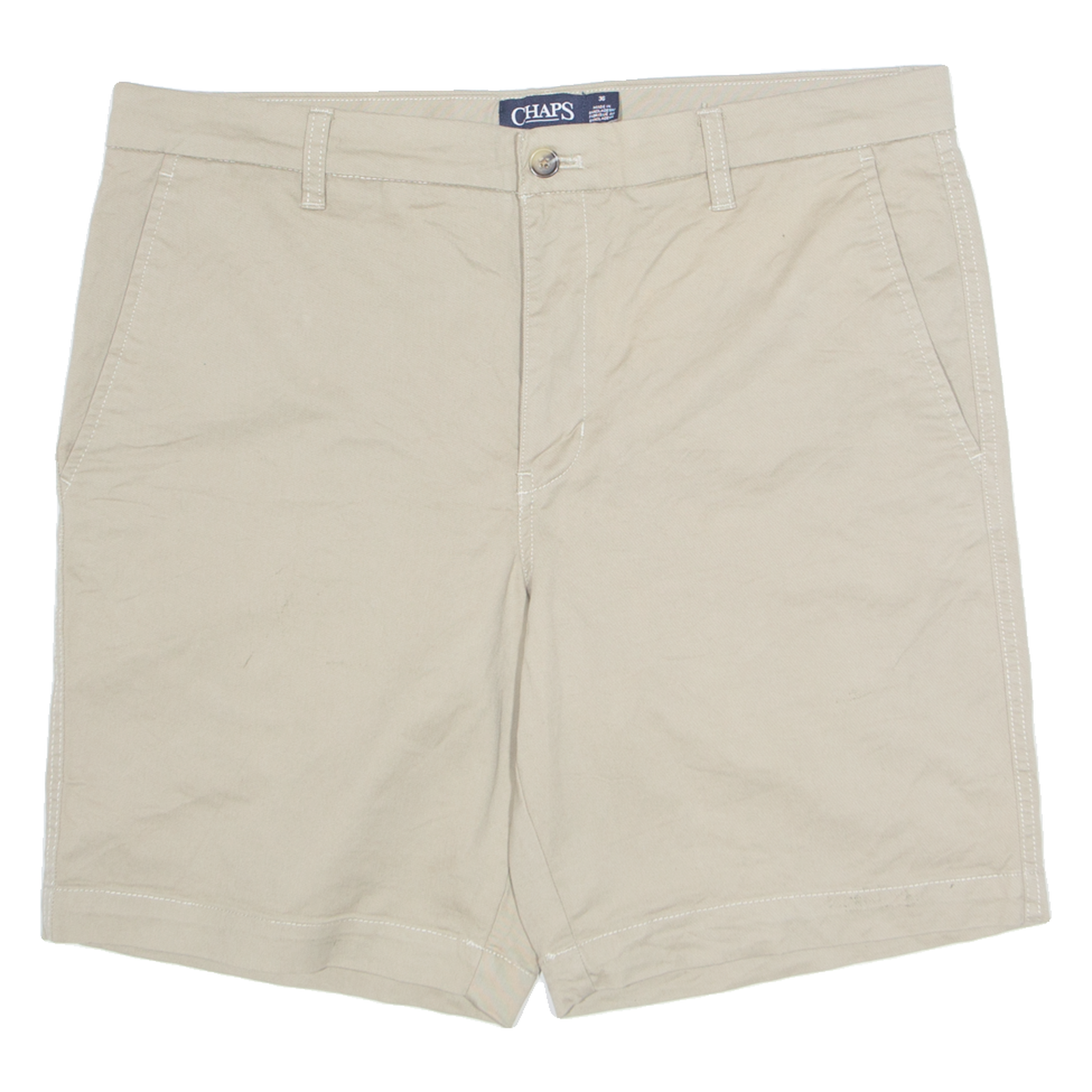 Buy CHAPS Mens Chino Shorts Beige XL W38 Refurbished - $16.89 CHAPS Mens Chino Shorts Beige XL W38 Refurbished - N/A refurbished available on Cerqular