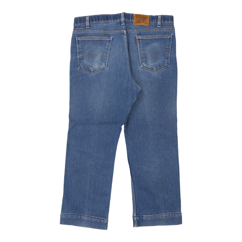 Orange Tab Levis Jeans - 34W 26L Blue Cotton Refurbished - Thrifted (note: this is a term often used to describe second- refurbished available on Cerqular