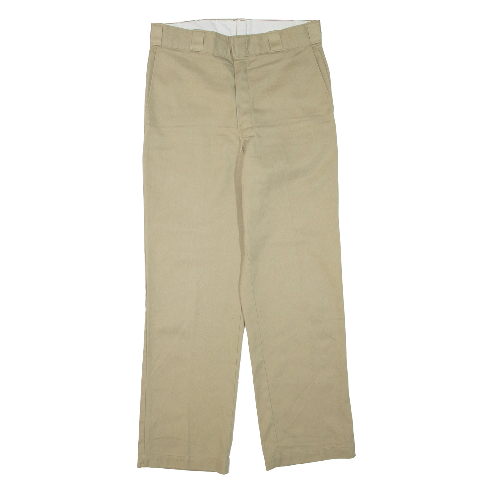 DICKIES Mens Trousers Beige Regular Straight W33 L31 Refurbished - N/A refurbished available on Cerqular