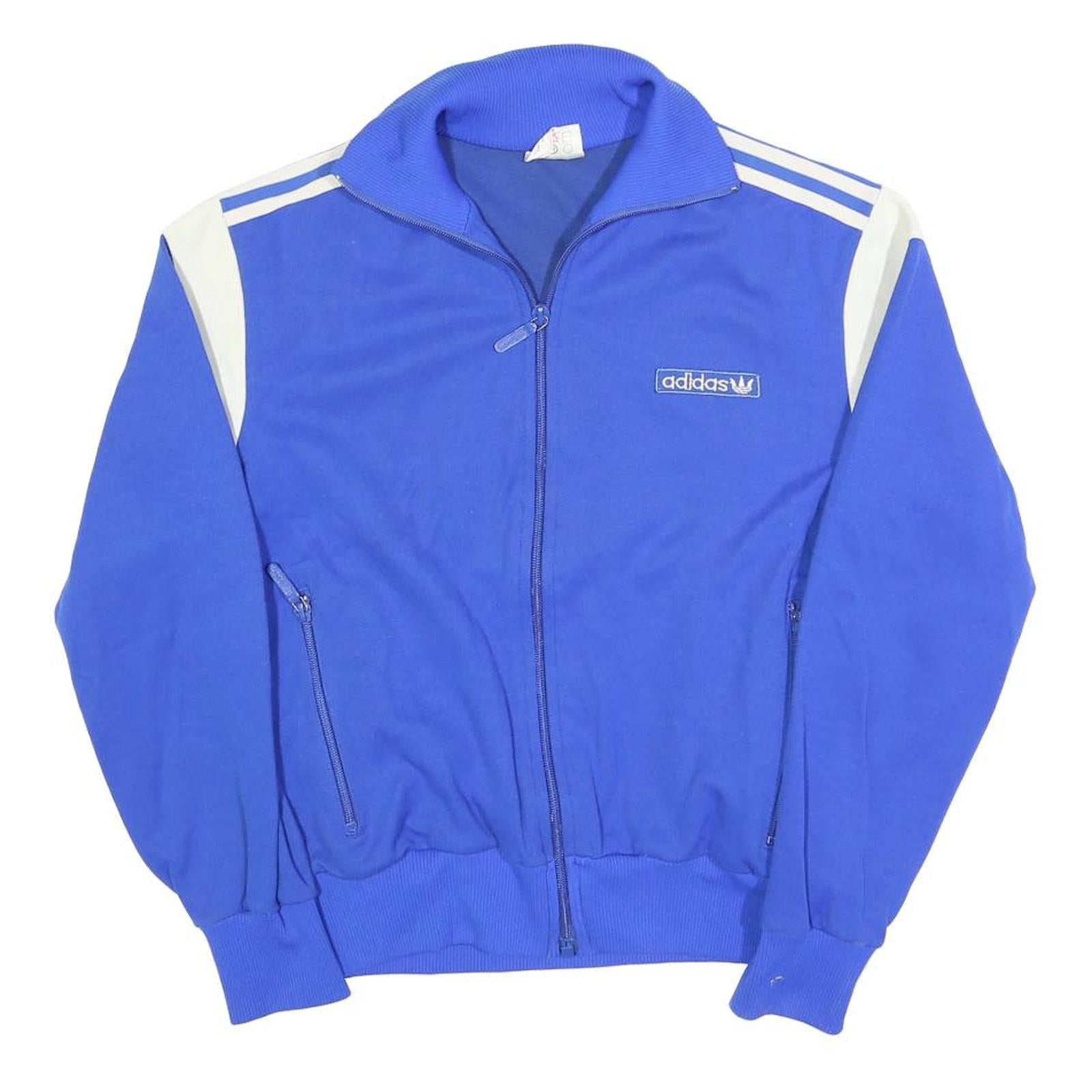 Buy ADIDAS Mens Blue White Zip Up Track Jacket S Polyester Blend Sport Casual Refurbished - $71.49 ADIDAS Mens Blue White Zip Up Track Jacket S Polyester Blend Sport Casual Refurbished - N/A refurbished available on Cerqular