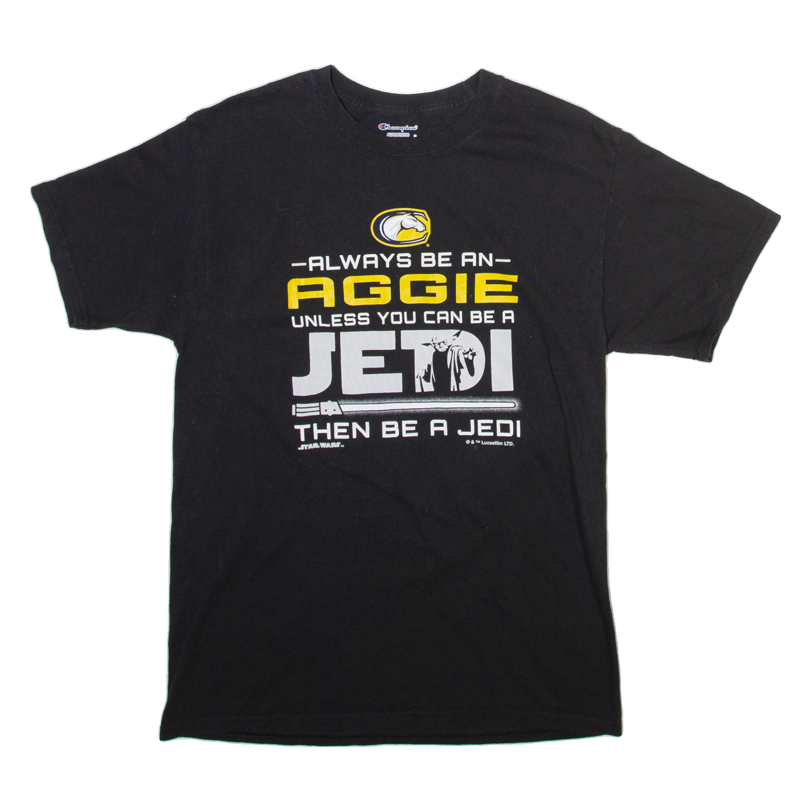Buy CHAMPION Star Wars Mens T-Shirt Black M Refurbished - $15.59 CHAMPION Star Wars Mens T-Shirt Black M Refurbished - N/A refurbished available on Cerqular