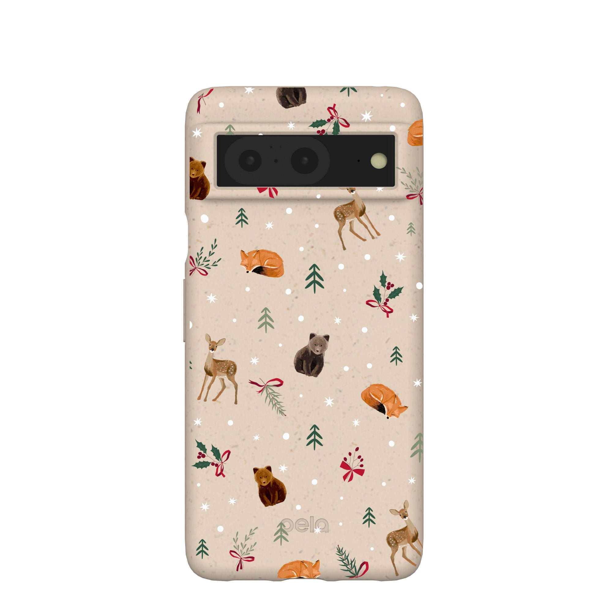 Seashell Winter Woodland Google Pixel 8 Case Refurbished - Pela Case refurbished available on Cerqular