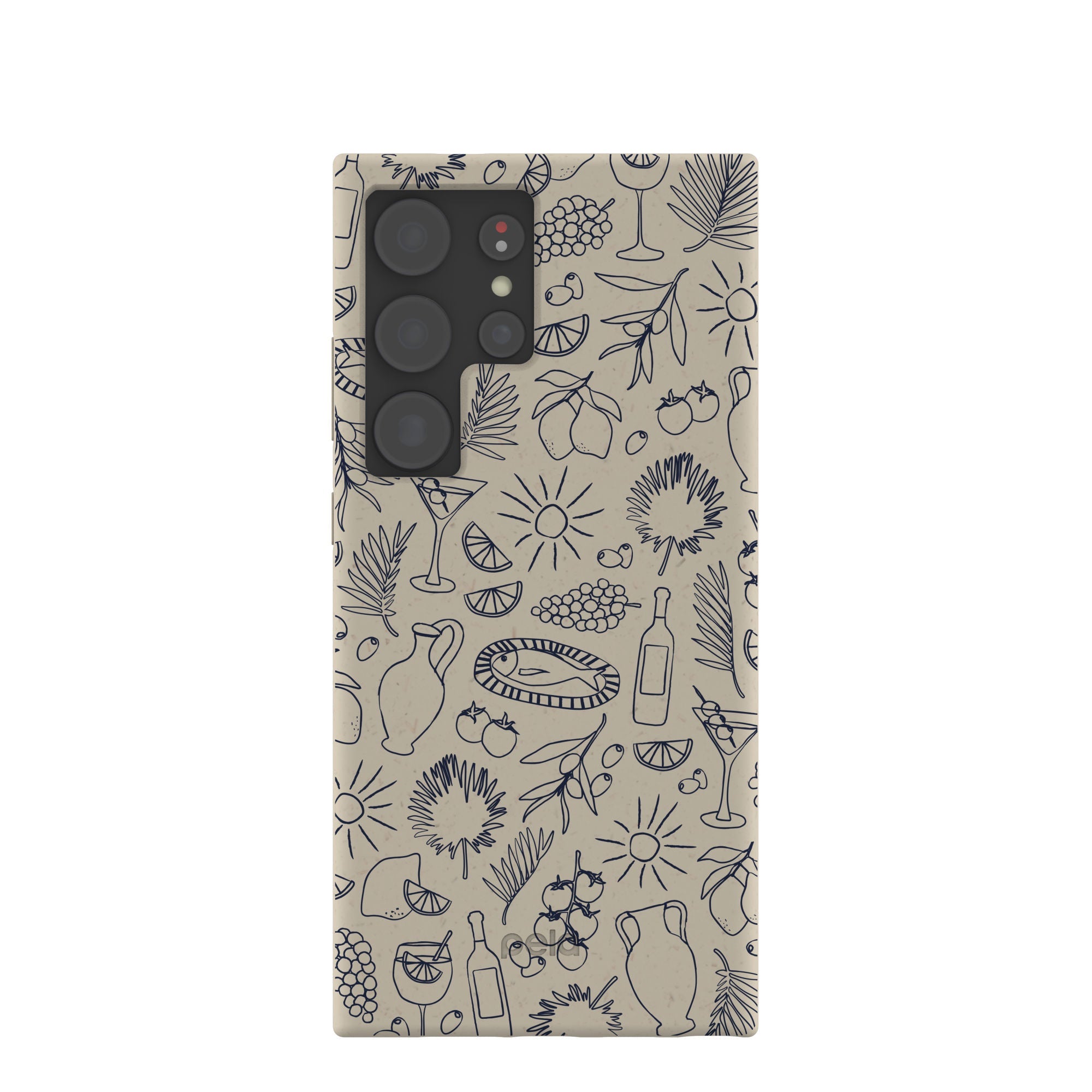 London Fog Mediterranean Moments Samsung Galaxy S24 Ultra Case Refurbished - Pela Case refurbished available on Cerqular