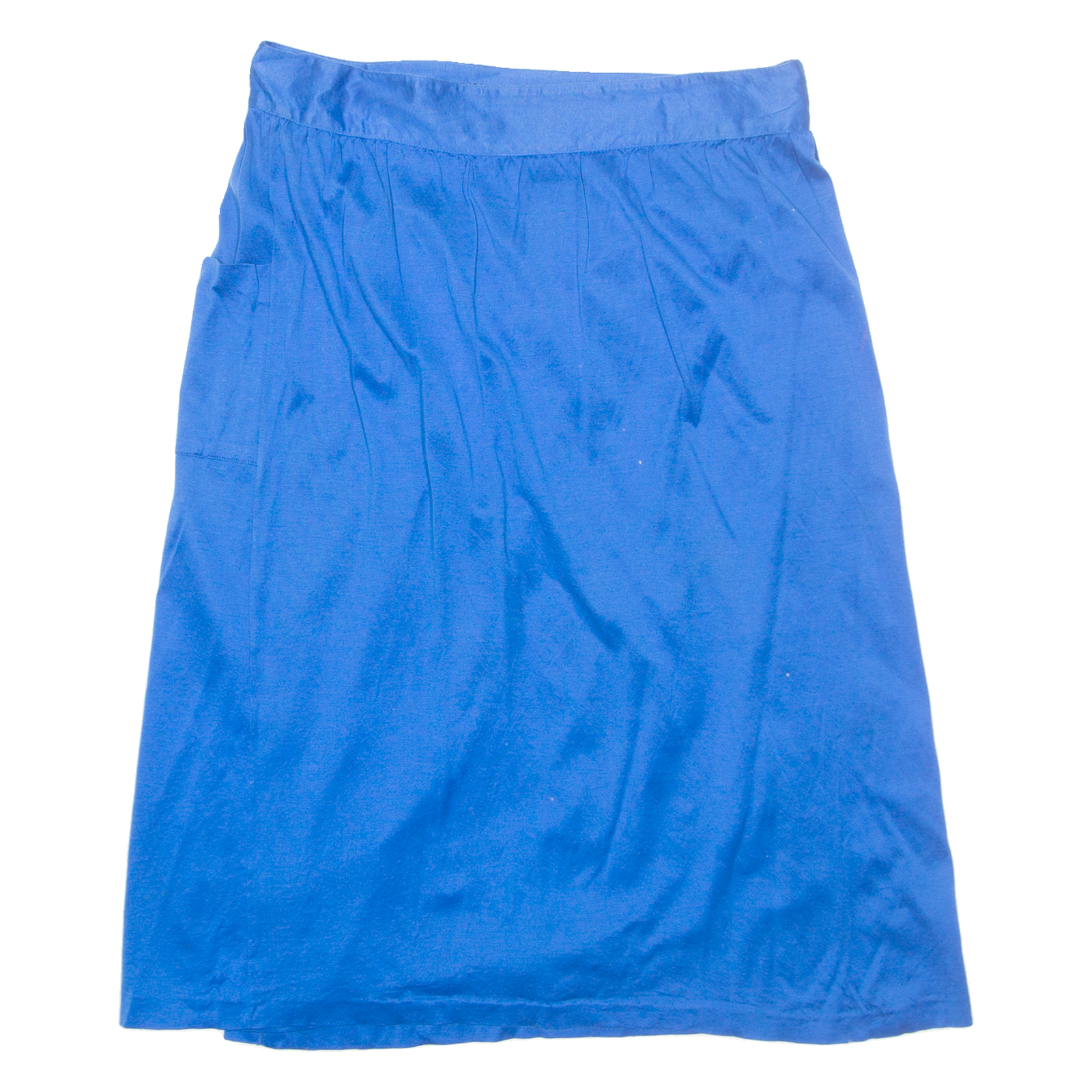 Womens Straight Skirt Blue Midi M Refurbished - N/A refurbished available on Cerqular
