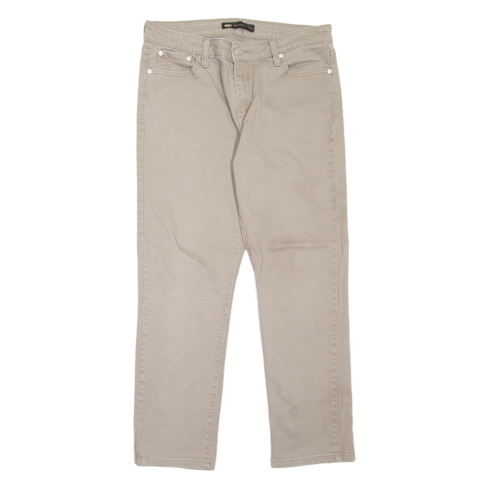 LEVI'S Mid Rise Womens Jeans Grey Slim Skinny W31 L27 Refurbished - N/A refurbished available on Cerqular