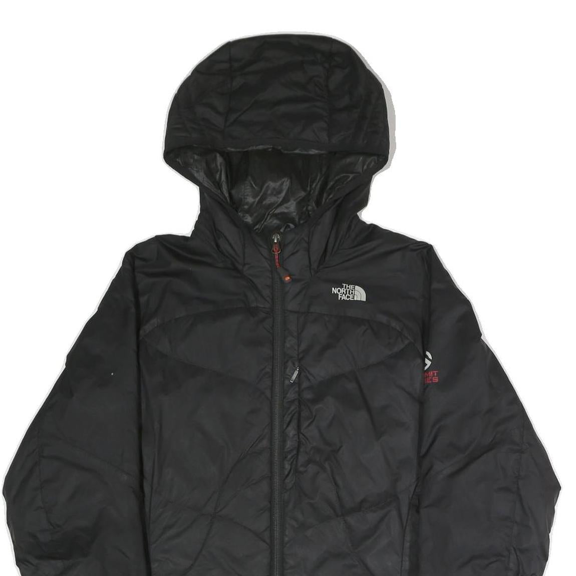THE NORTH FACE Womens Black Summit Series Puffer Jacket M Polyester Blend Zip Refurbished - N/A refurbished available on Cerqular