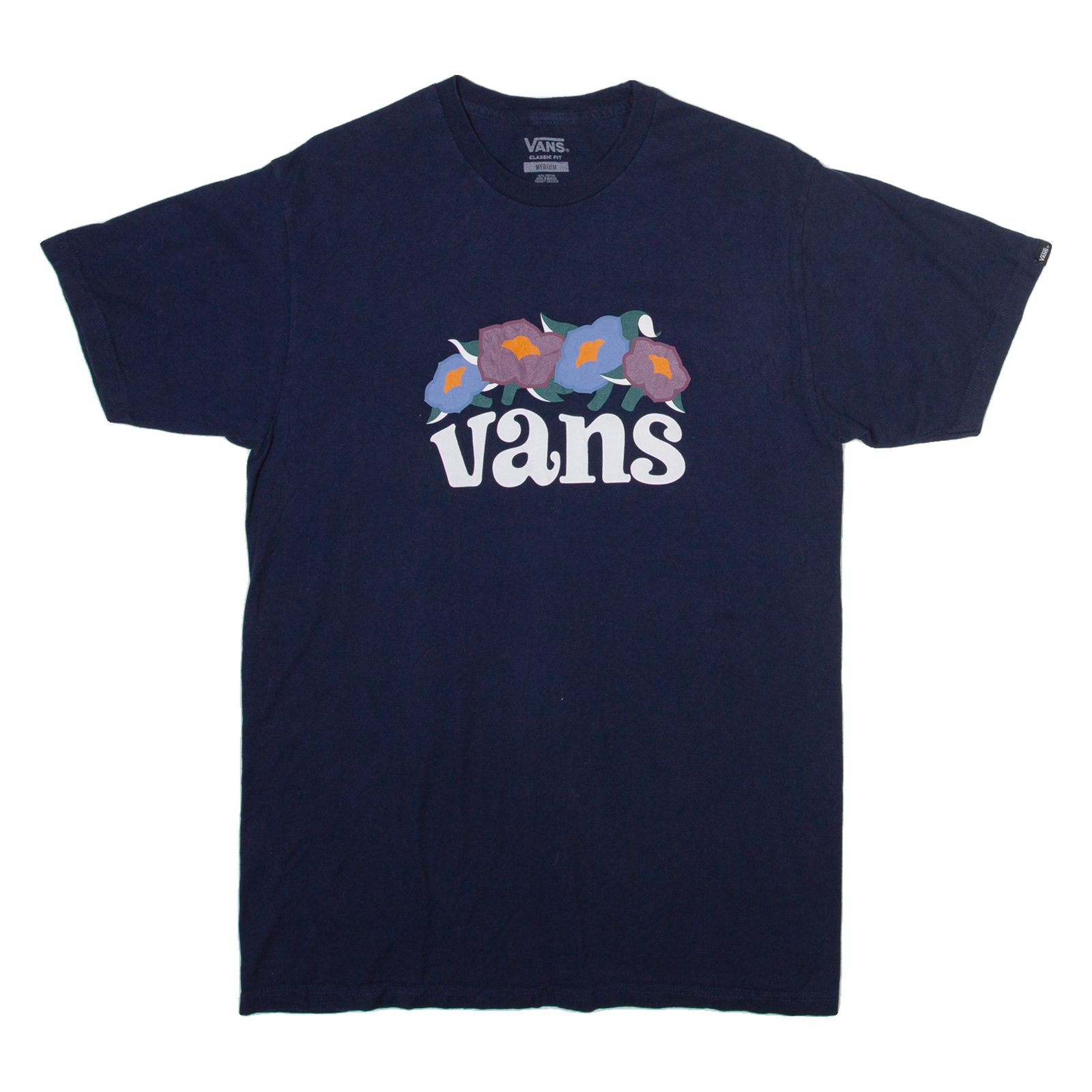 Buy VANS Mens T-Shirt Blue M Refurbished - $23.39 VANS Mens T-Shirt Blue M Refurbished - N/A refurbished available on Cerqular