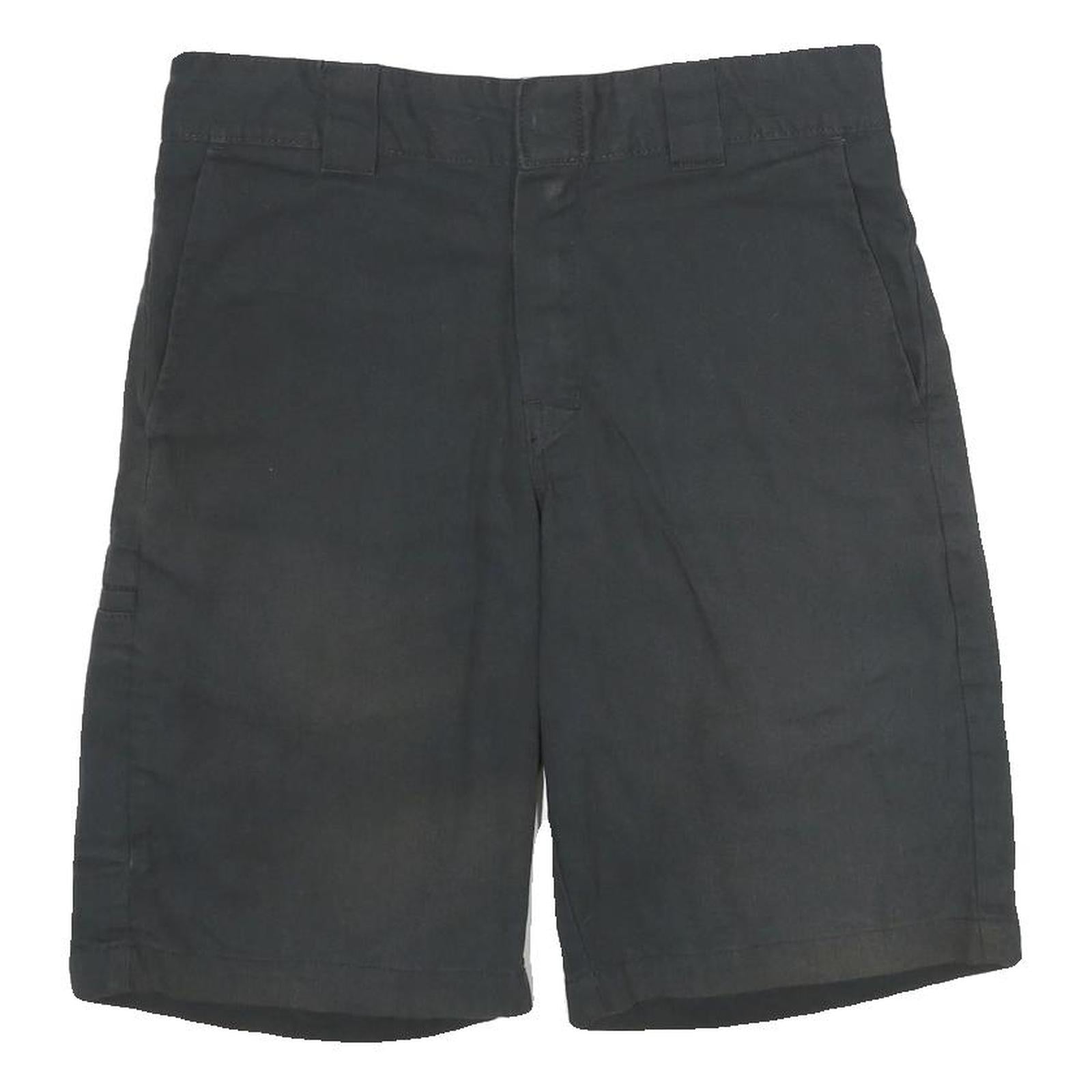 DICKIES Mens Shorts Black Casual S W30 Workwear Durable Polyester Blend Refurbished - N/A refurbished available on Cerqular