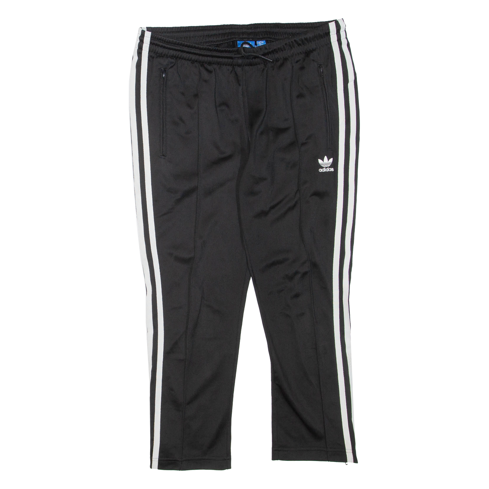 ADIDAS Womens Track Pants Black Tapered L W30 L23 Refurbished - N/A refurbished available on Cerqular