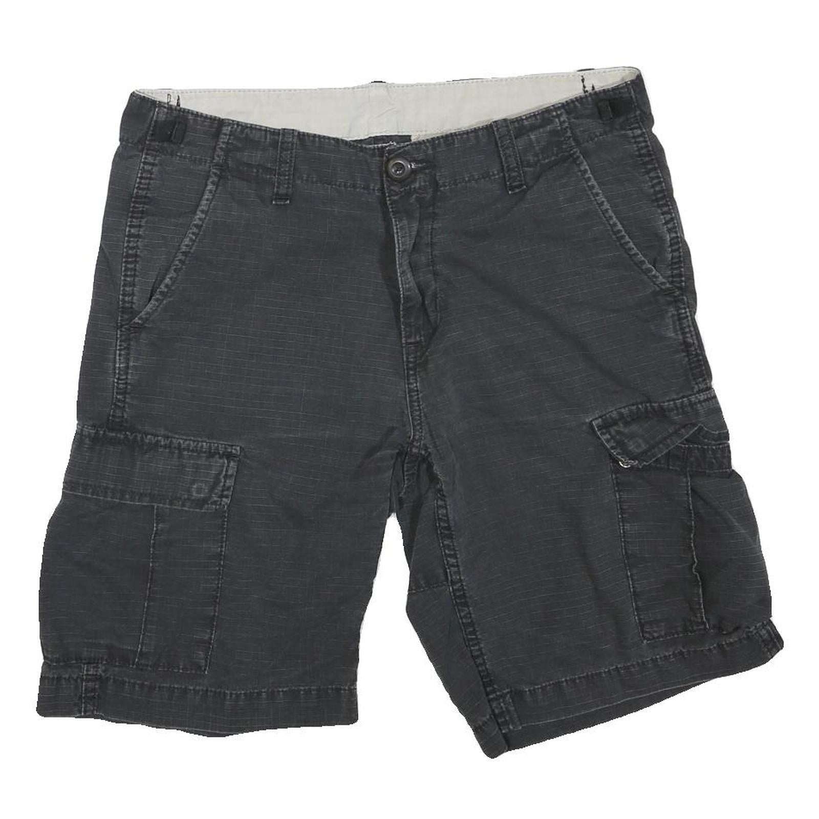 CARHARTT Mens Shorts Black Cargo M W30 Durable Cotton Blend Workwear Refurbished - N/A refurbished available on Cerqular