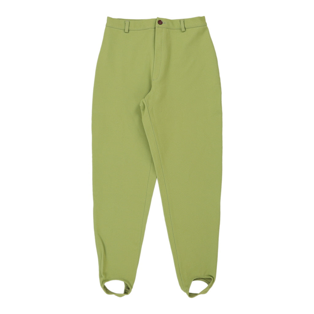 Brugi Trousers - 32W UK 14 Green Cotton | Size: UK 14 Refurbished - N/A (Preloved Designer is not a specific brand, it refurbished available on Cerqular