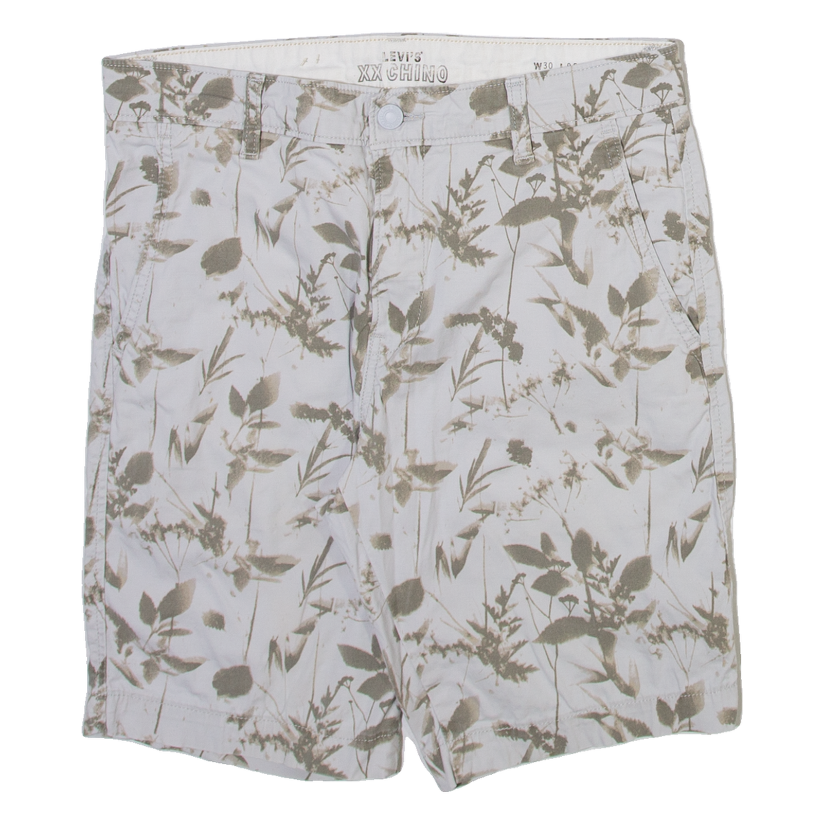 Buy LEVI'S Mens Chino Shorts White Floral M W30 Refurbished - $23.39 LEVI'S Mens Chino Shorts White Floral M W30 Refurbished - N/A refurbished available on Cerqular