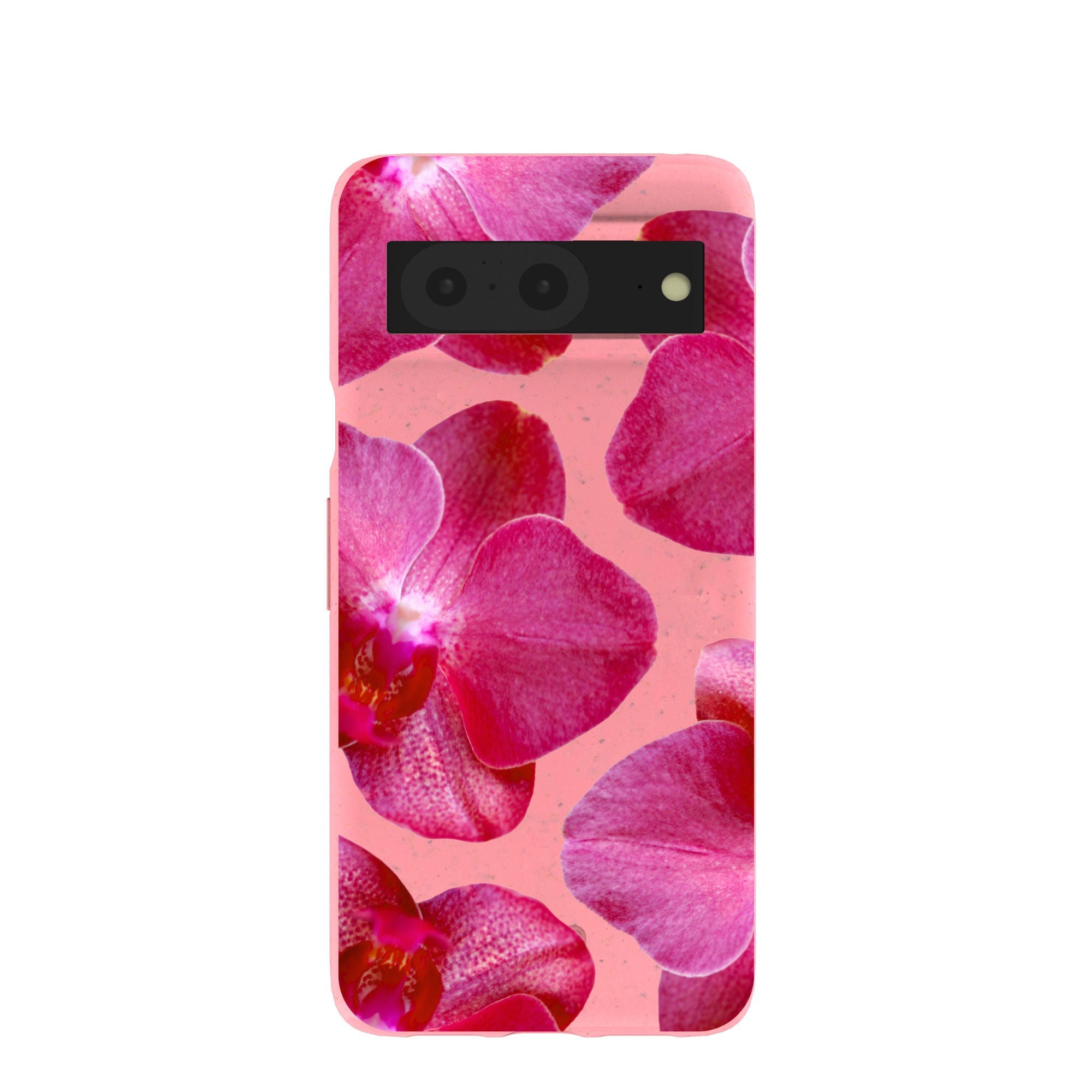 Bubblegum Pink Pink Orchids Google Pixel 8 Case Refurbished - Pela Case refurbished available on Cerqular