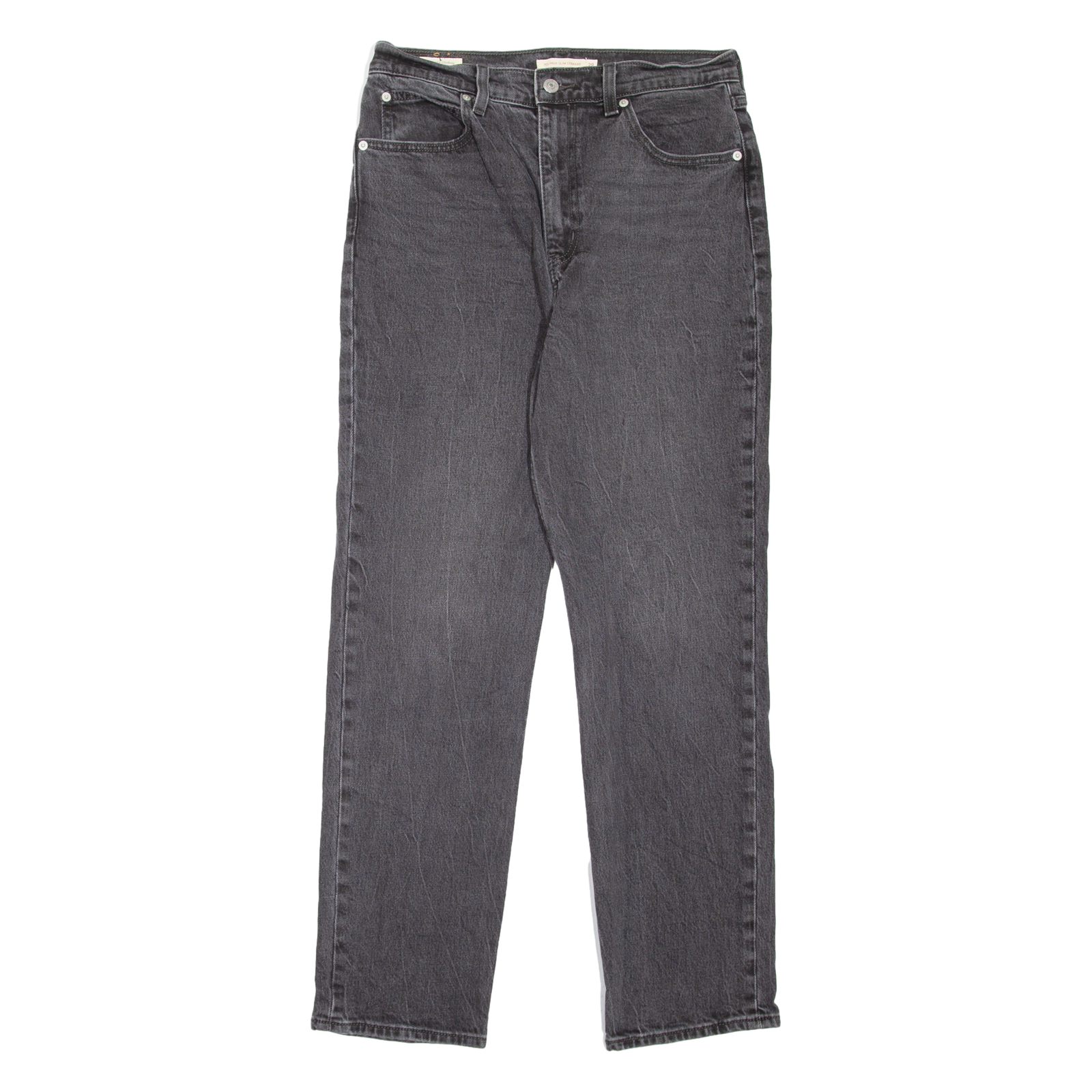 LEVI'S 70's High Waist BIG E Womens Jeans Grey Slim Straight W29 L29 Refurbished - N/A refurbished available on Cerqular