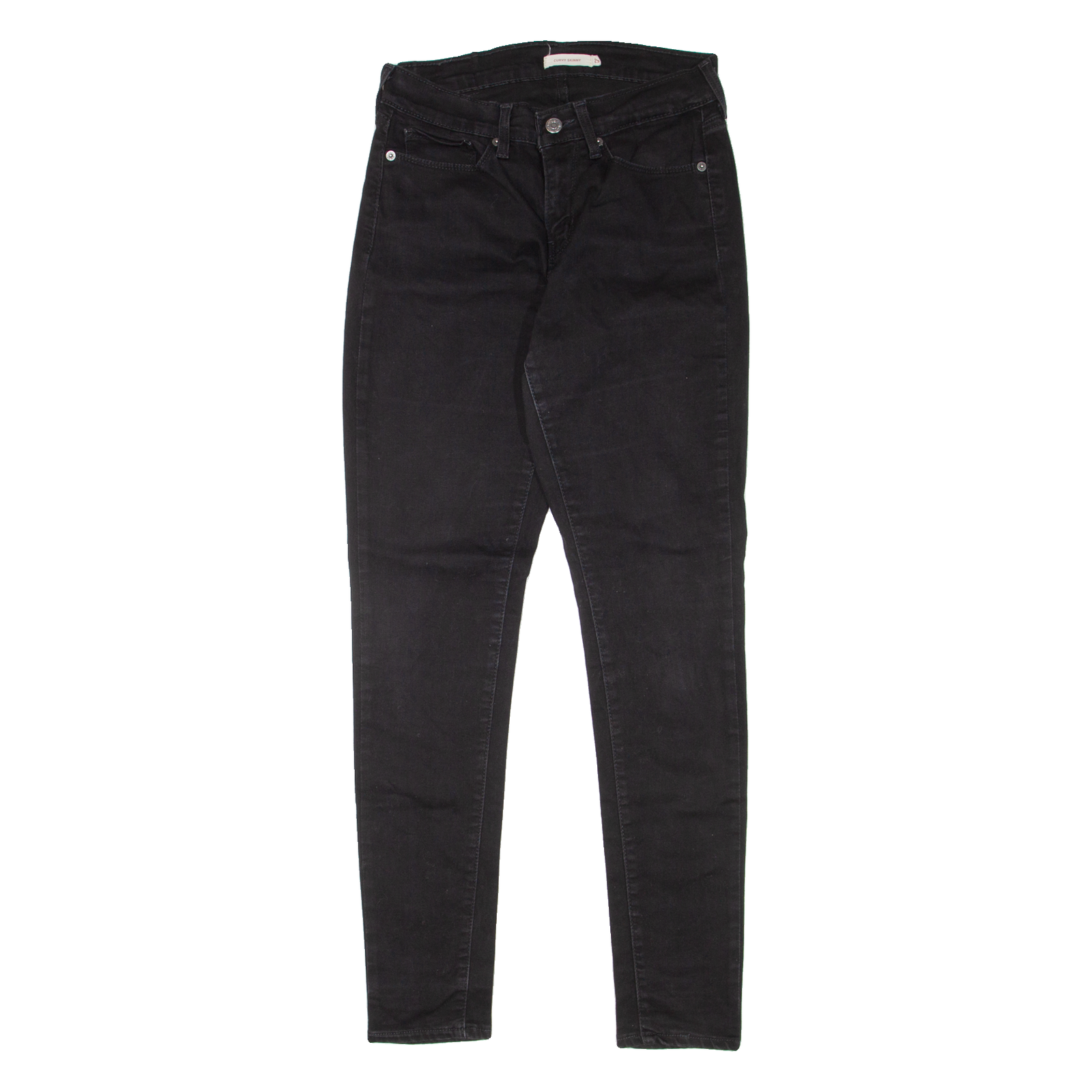 LEVI'S Curvy Womens Jeans Black Slim Skinny W29 L32 Refurbished - N/A refurbished available on Cerqular