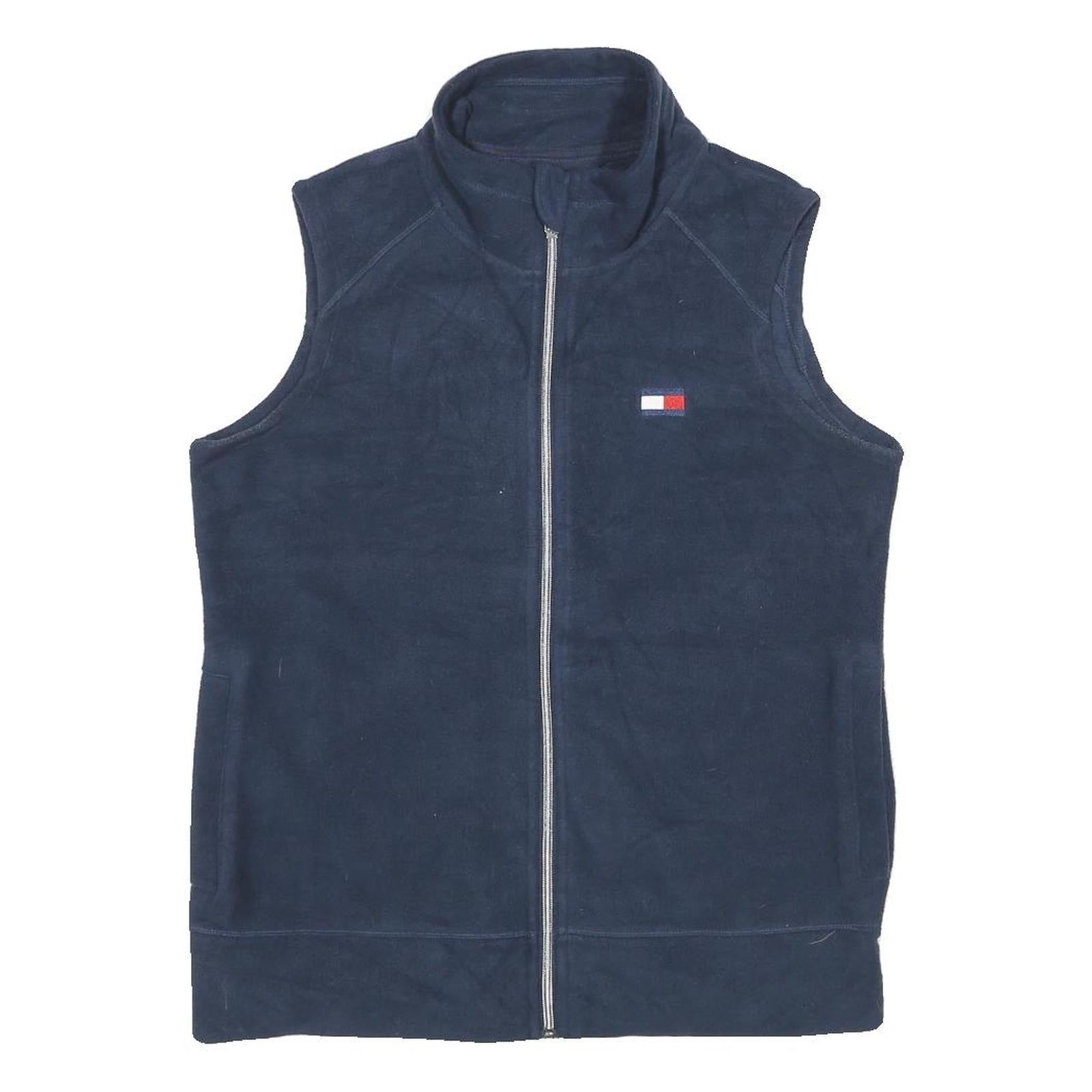 Buy TOMMY HILFIGER Mens Navy Blue Sleeveless Jacket S Polyester Plain Zip Casual Refurbished - $49.39 TOMMY HILFIGER Mens Navy Blue Sleeveless Jacket S Polyester Plain Zip Casual Refurbished - N/A refurbished available on Cerqular