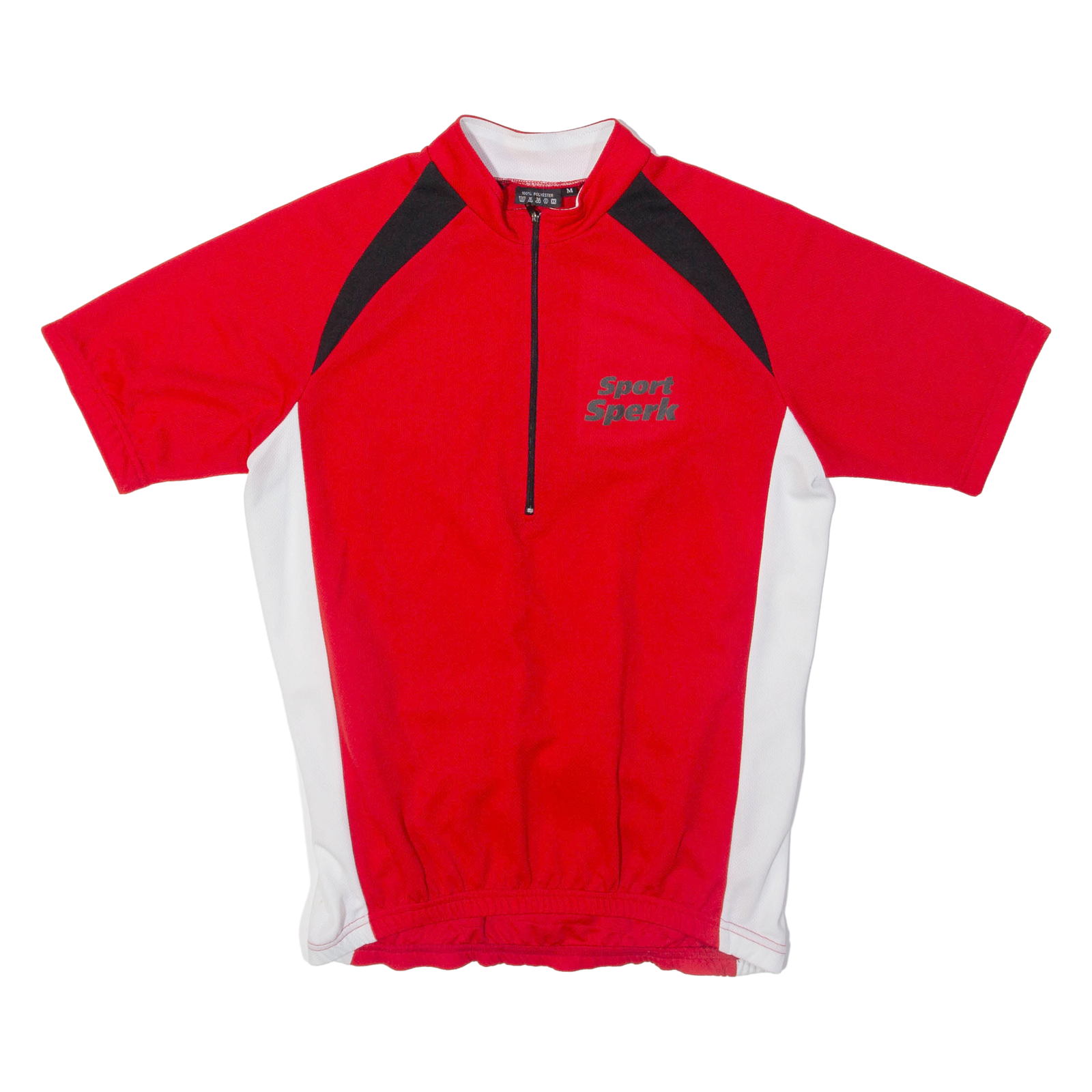 SPORT SPERK Cycling Mens Jersey Red 1/2 Zip M Refurbished - N/A refurbished available on Cerqular
