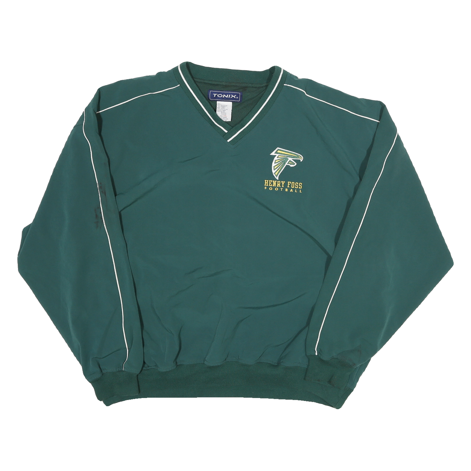 Buy TONIX Mens Green Polyester Blend V-Neck Jacket 2XL Plain Sportswear Refurbished - $33.79 TONIX Mens Green Polyester Blend V-Neck Jacket 2XL Plain Sportswear Refurbished - N/A refurbished available on Cerqular