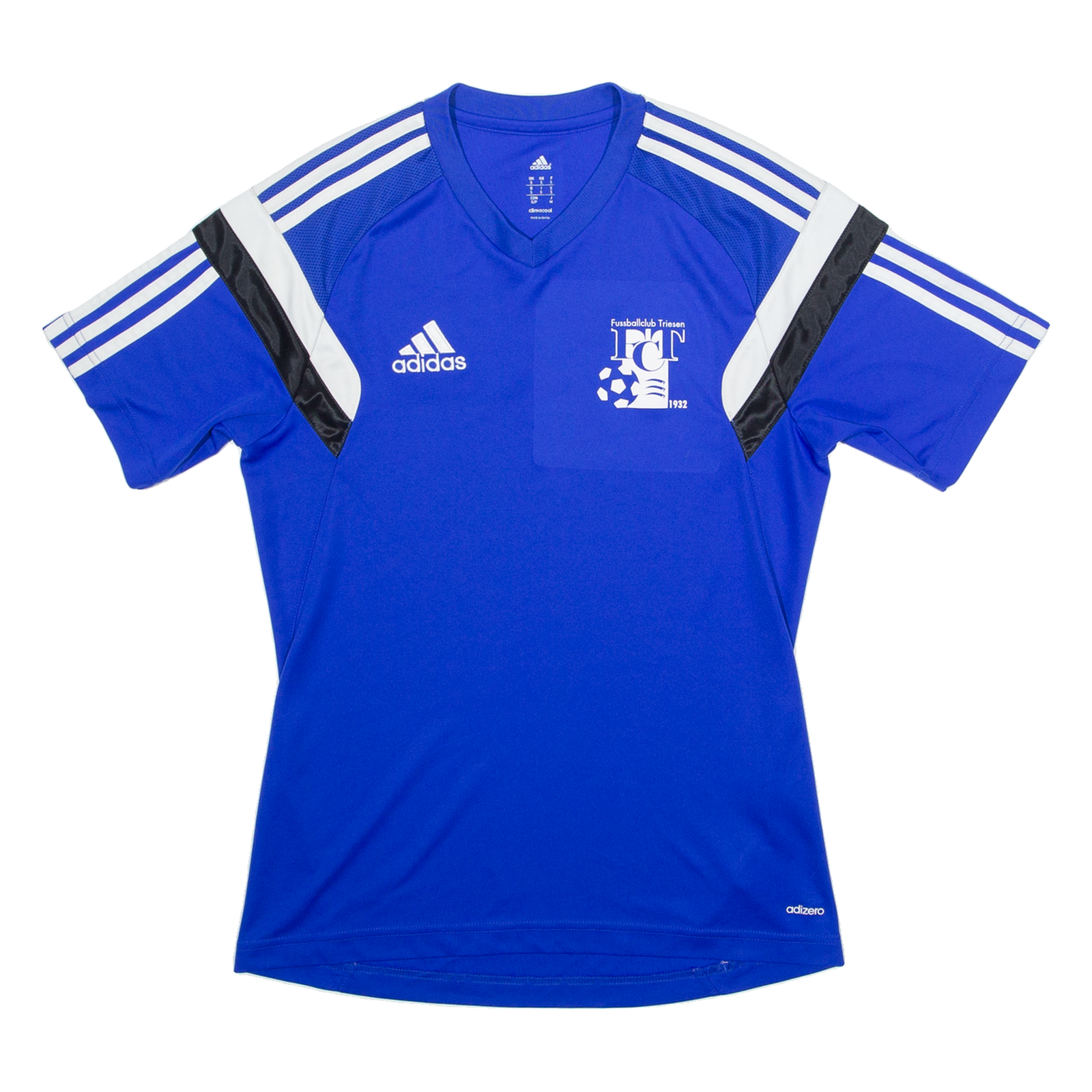 ADIDAS FCT Mens Football Shirt Jersey Blue V-Neck S Refurbished - N/A refurbished available on Cerqular