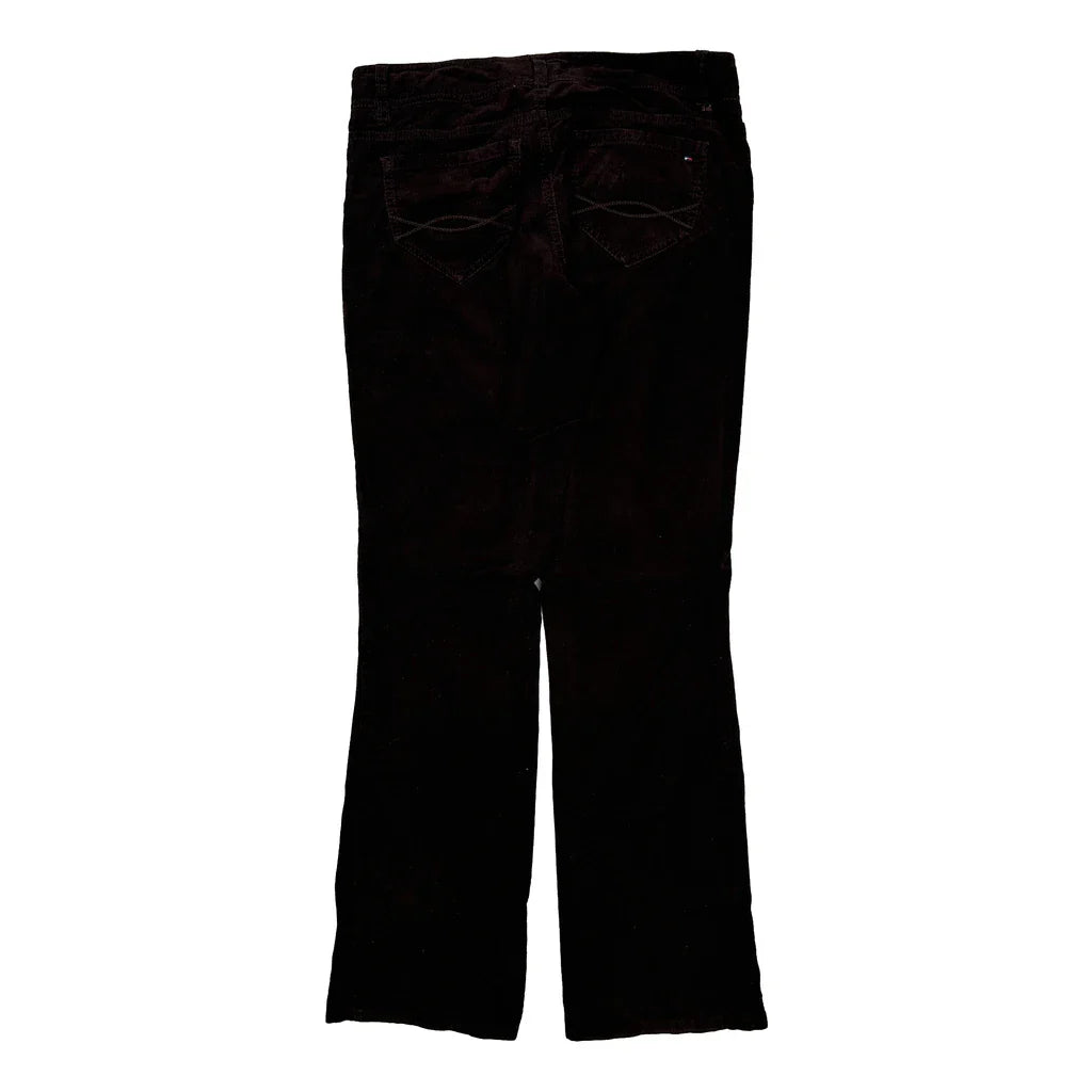 Tommy Hilfiger Cord Trousers - 32″ Waist Brown Corduroy Refurbished - Thrifted (note: this is a term often used to describe second- refurbished available on Cerqular