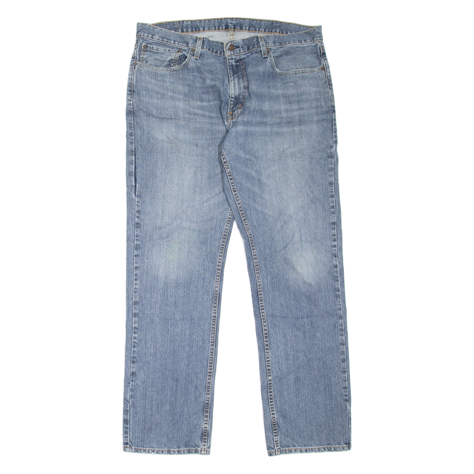 LEVI'S 559 Jeans Mens Blue Relaxed Tapered Stone Wash W38 L34 Refurbished - N/A refurbished available on Cerqular