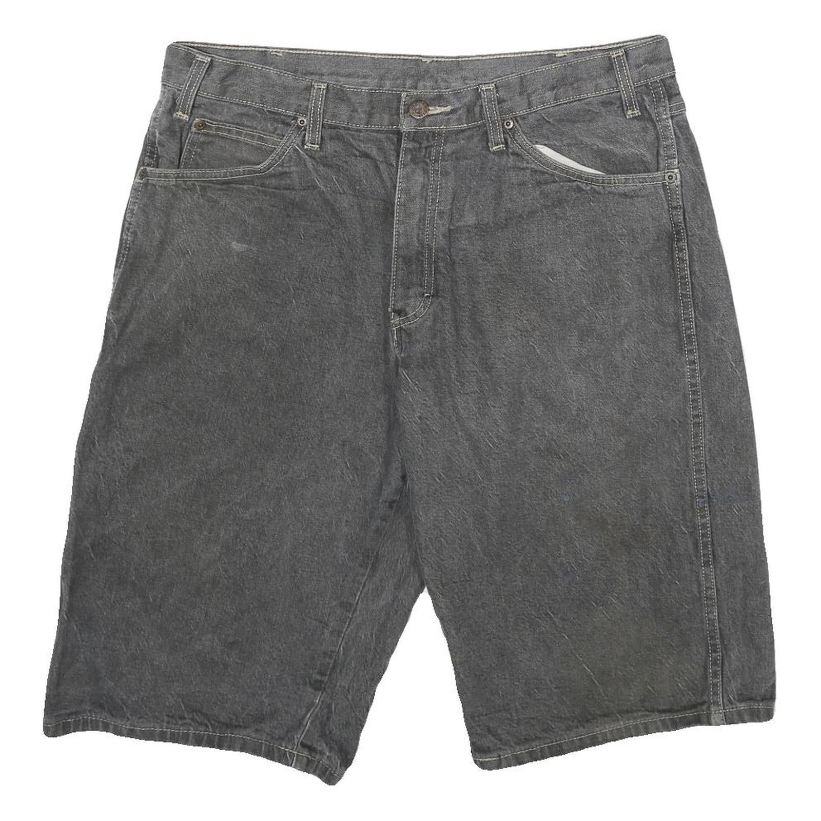 DICKIES Mens Shorts Grey Casual Cotton L W34 Workwear Utility Pocket Refurbished - N/A refurbished available on Cerqular
