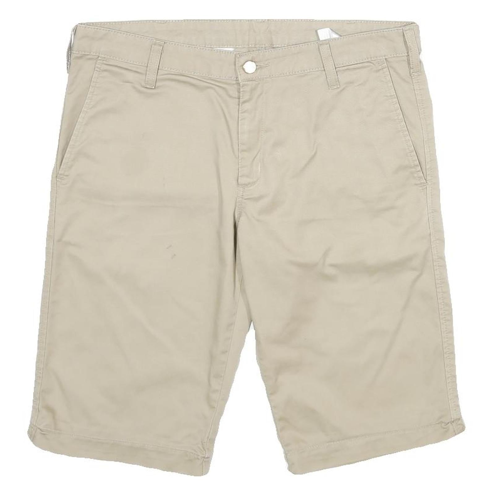 CARHARTT Womens Shorts Beige Casual M W34 Durable Cotton Workwear Refurbished - N/A refurbished available on Cerqular