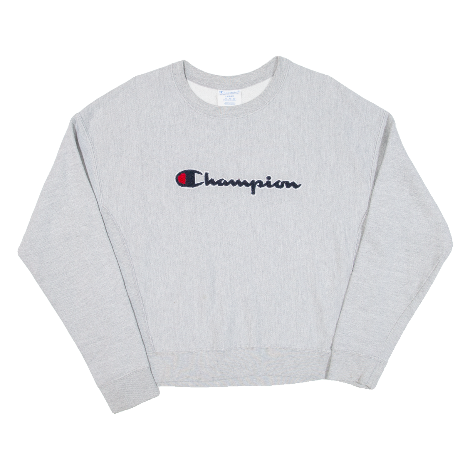 Buy CHAMPION REVERSE WEAVE Womens Sweatshirt Grey L Refurbished - $36.39 CHAMPION REVERSE WEAVE Womens Sweatshirt Grey L Refurbished - N/A refurbished available on Cerqular