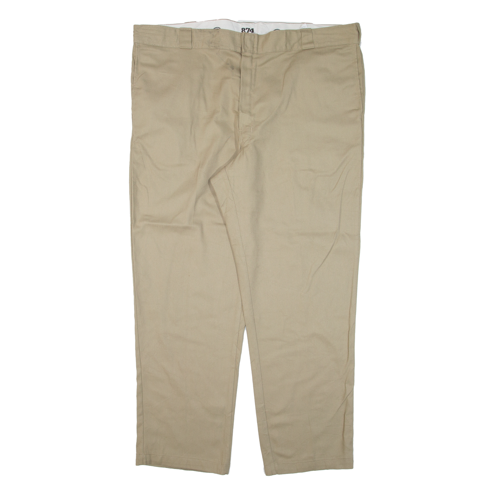 DICKIES 874 Workwear Mens Trousers Beige Regular Straight W44 L30 Refurbished - N/A refurbished available on Cerqular