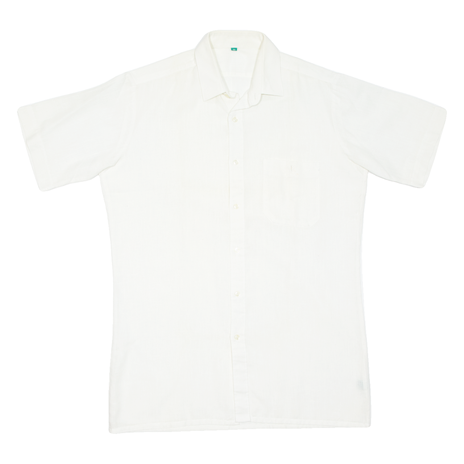 Mens Plain Shirt White S Refurbished - N/A refurbished available on Cerqular
