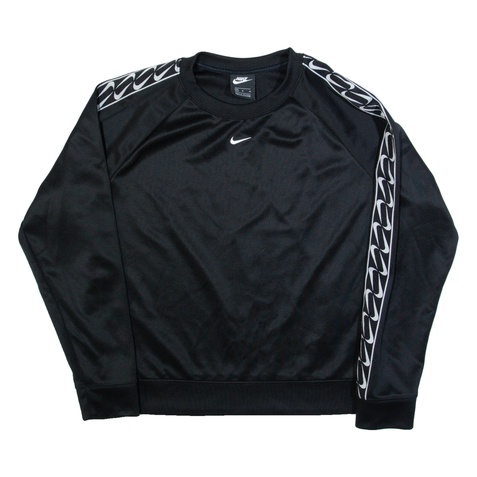 NIKE Womens Sweatshirt Black M Refurbished - N/A refurbished available on Cerqular