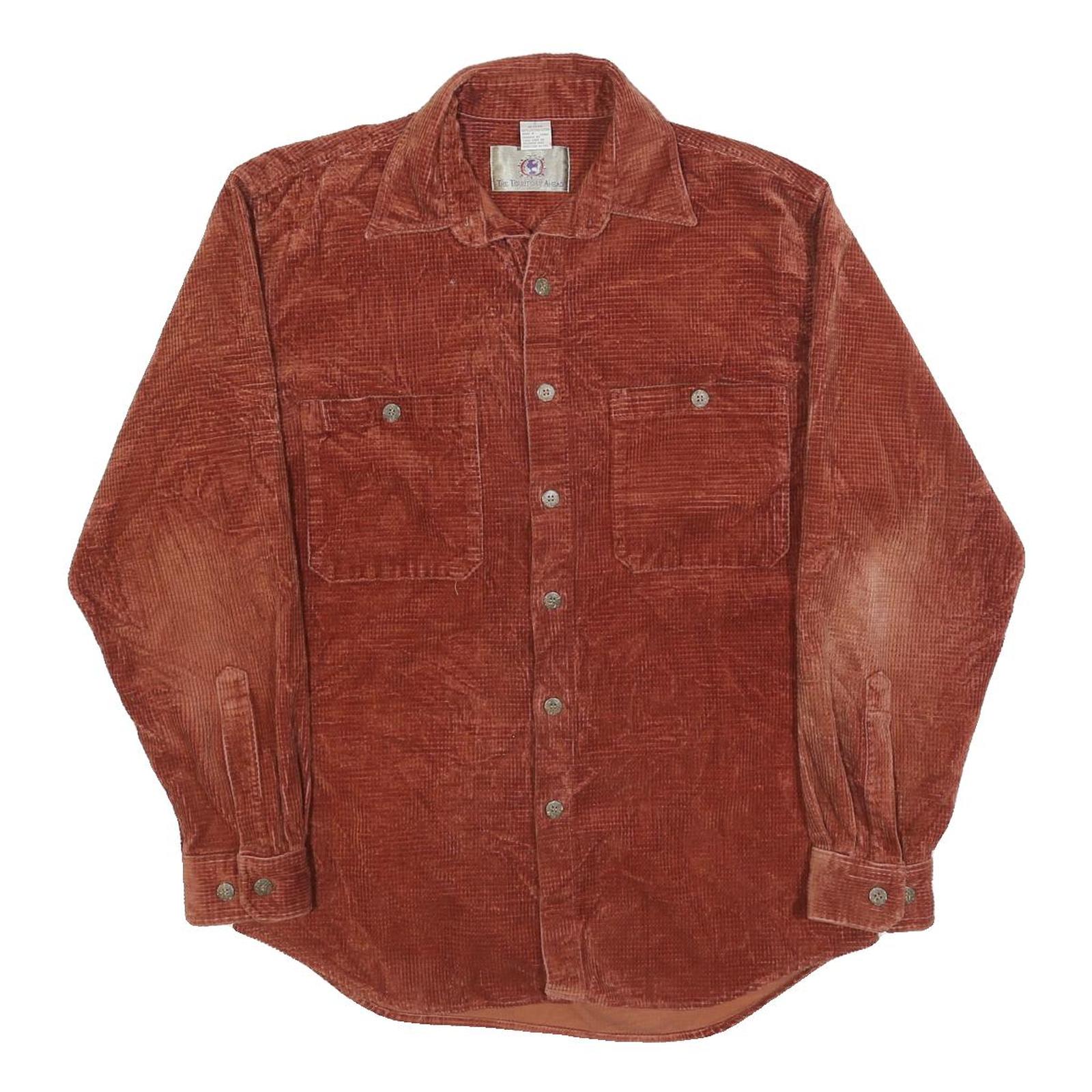 Buy THE TERRITORY AHEAD Mens Rust Corduroy Shirt S Casual Button Up Cotton Blend Refurbished - $23.39 THE TERRITORY AHEAD Mens Rust Corduroy Shirt S Casual Button Up Cotton Blend Refurbished - N/A refurbished available on Cerqular