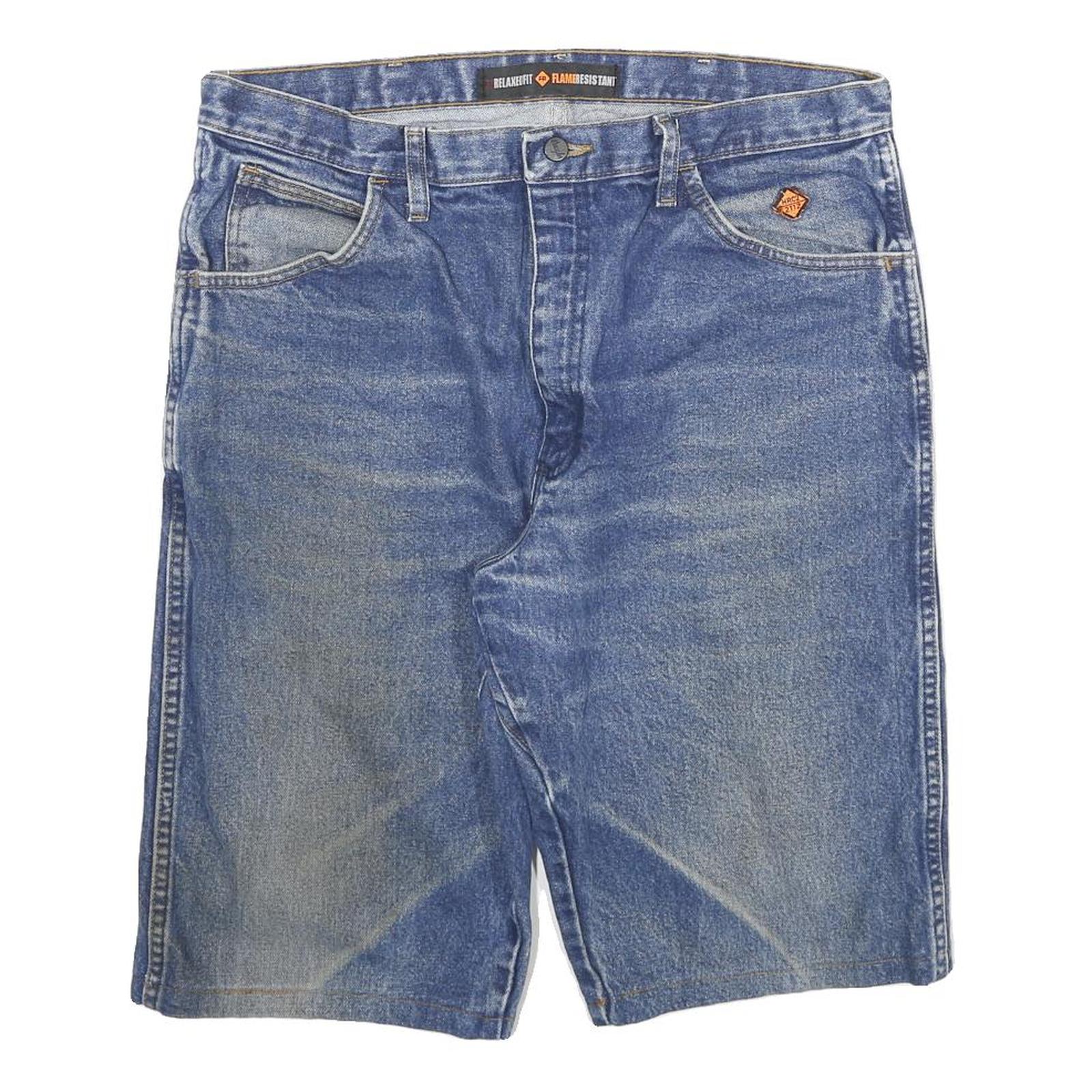 Buy WRANGLER Mens Denim Blue Casual Shorts 2XL W36 Relaxed Fit Cotton Blend Refurbished - $22.09 WRANGLER Mens Denim Blue Casual Shorts 2XL W36 Relaxed Fit Cotton Blend Refurbished - N/A refurbished available on Cerqular