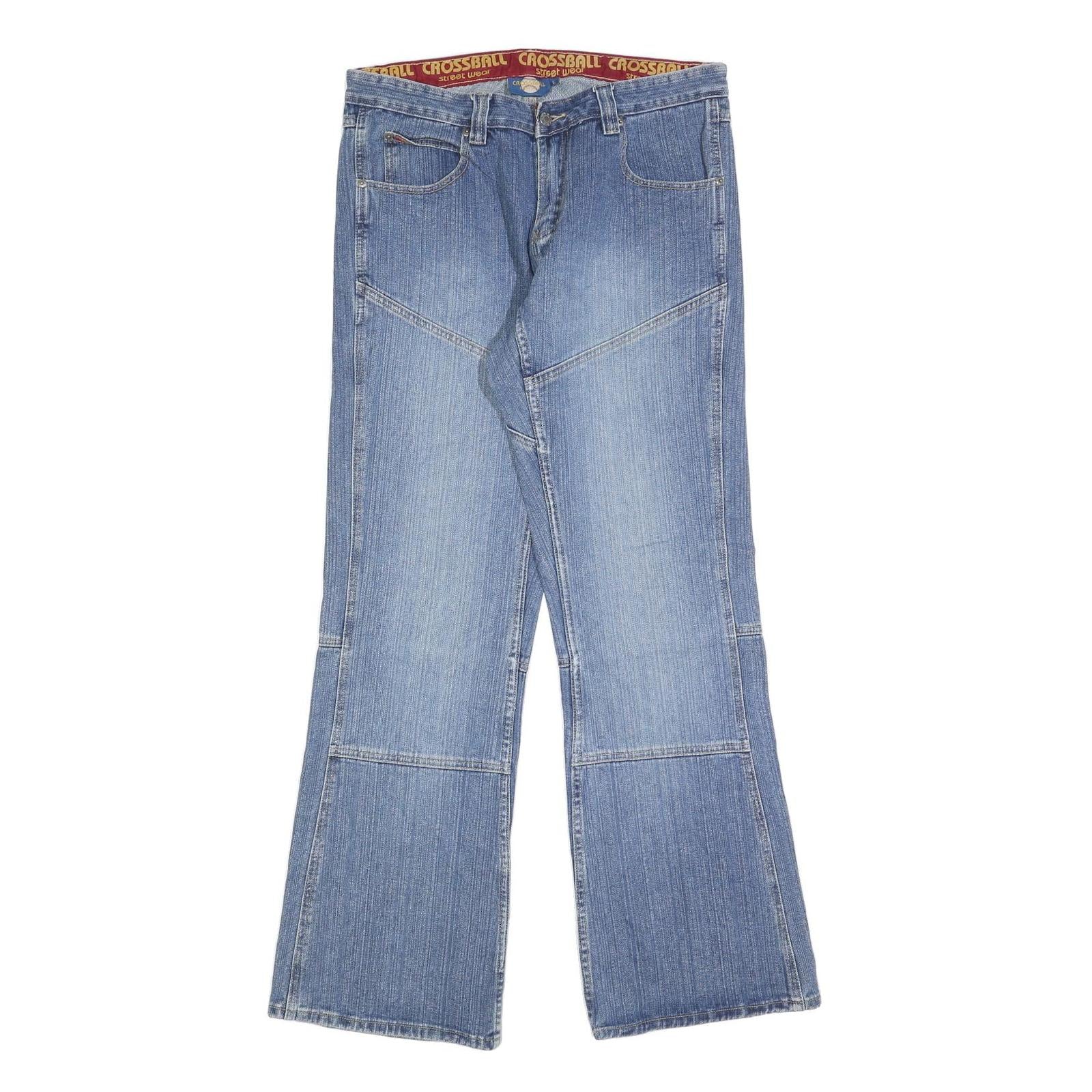 Buy CROSSBALL Mens Jeans Blue Relaxed Straight Denim Rinse W34 L33 Streetwear Refurbished - $23.39 CROSSBALL Mens Jeans Blue Relaxed Straight Denim Rinse W34 L33 Streetwear Refurbished - N/A refurbished available on Cerqular