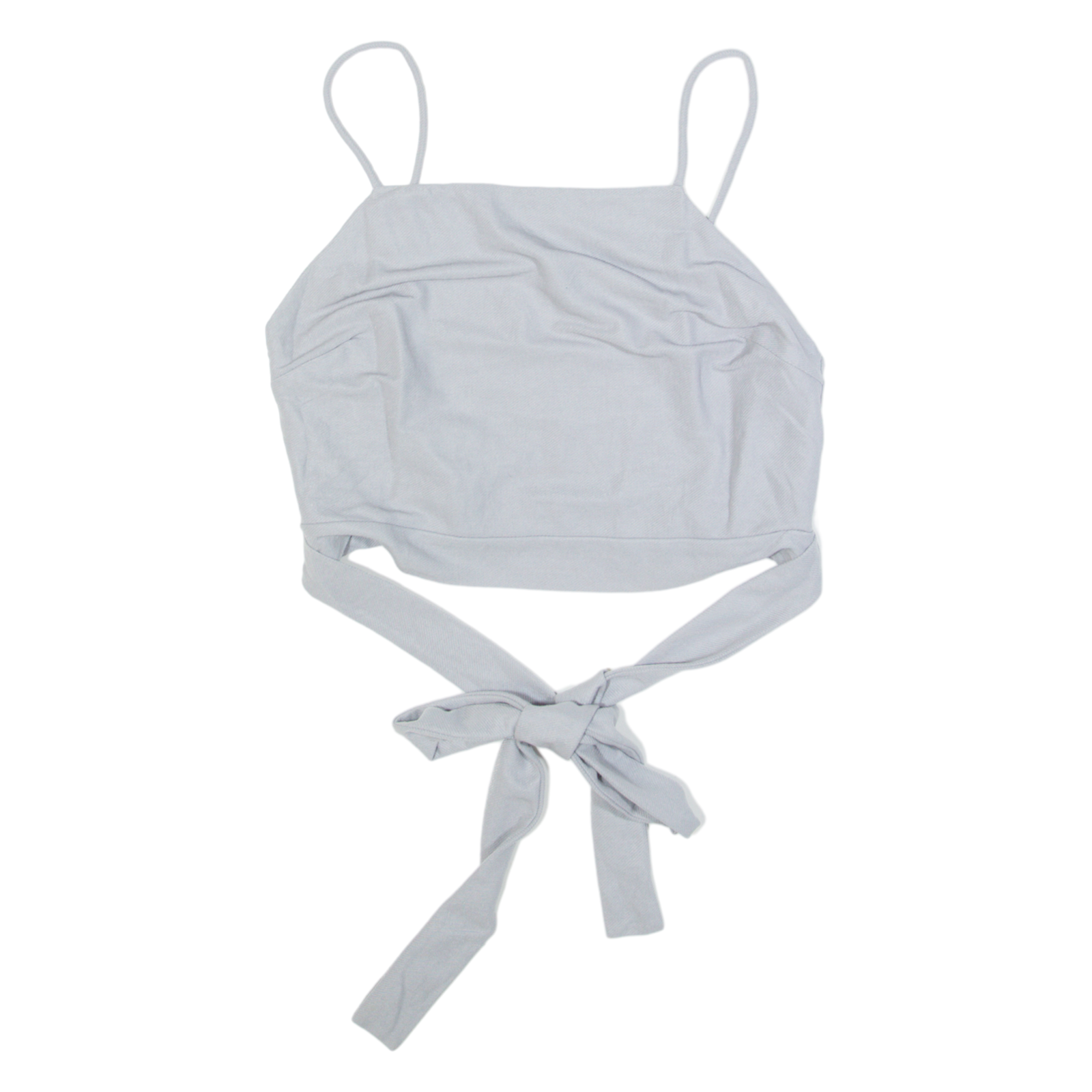 ZARA Womens Cropped Top Grey Sleeveless M Refurbished - N/A refurbished available on Cerqular