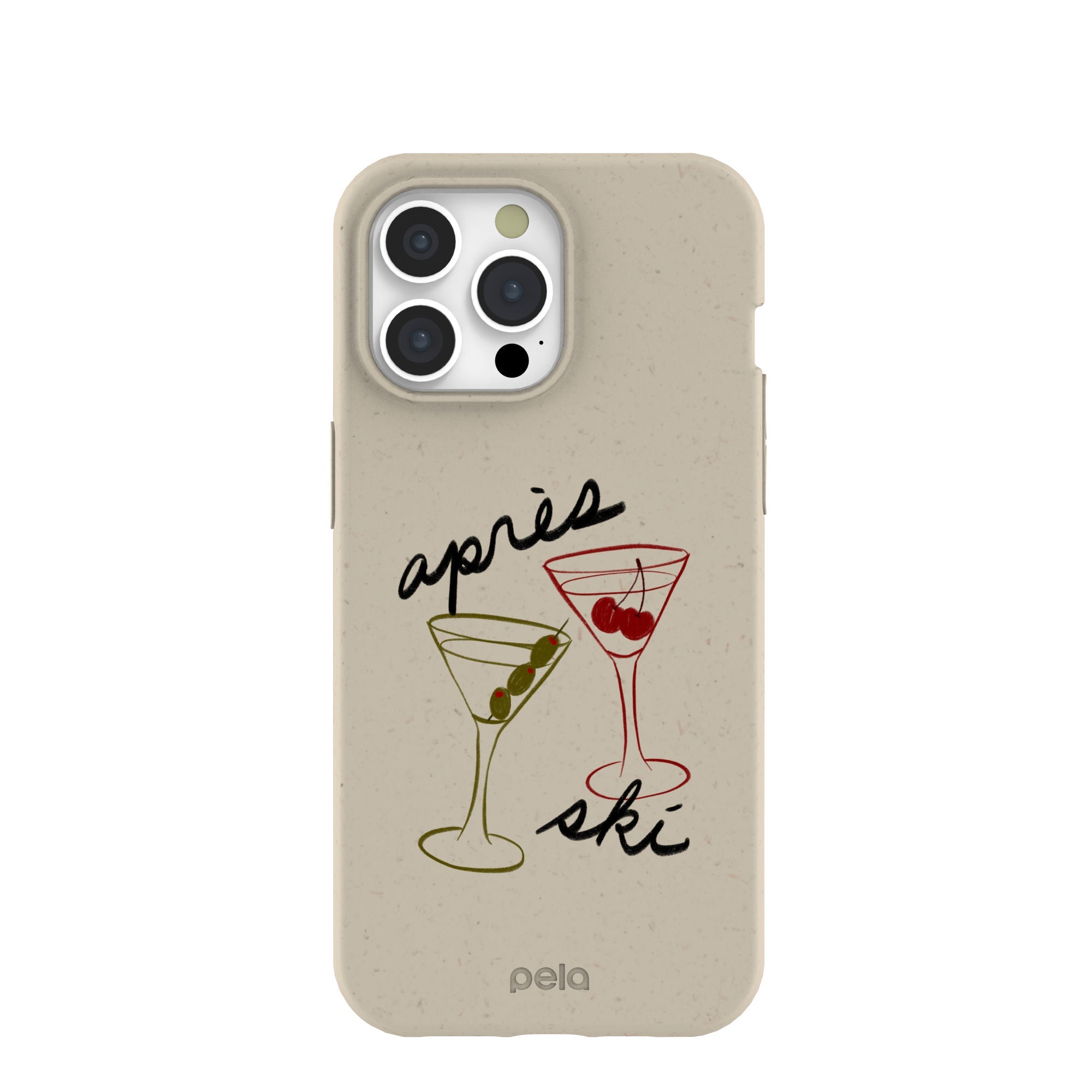 London Fog Apres Ski iPhone 15 Pro Max Case Refurbished - Pela Case refurbished available on Cerqular