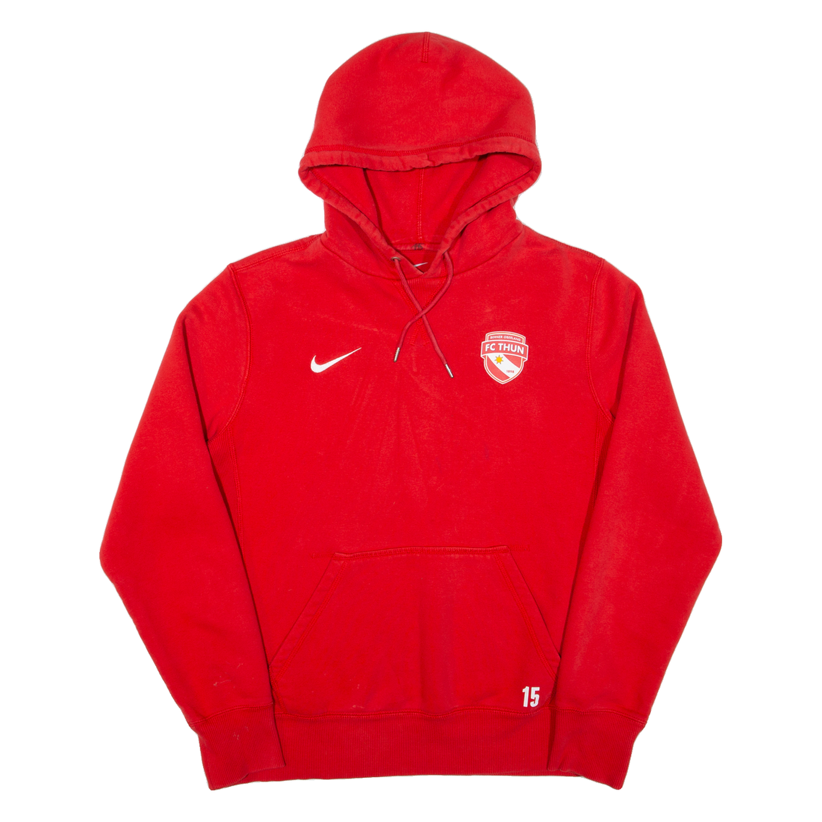 NIKE Mens Red Hoodie M Refurbished - N/A refurbished available on Cerqular