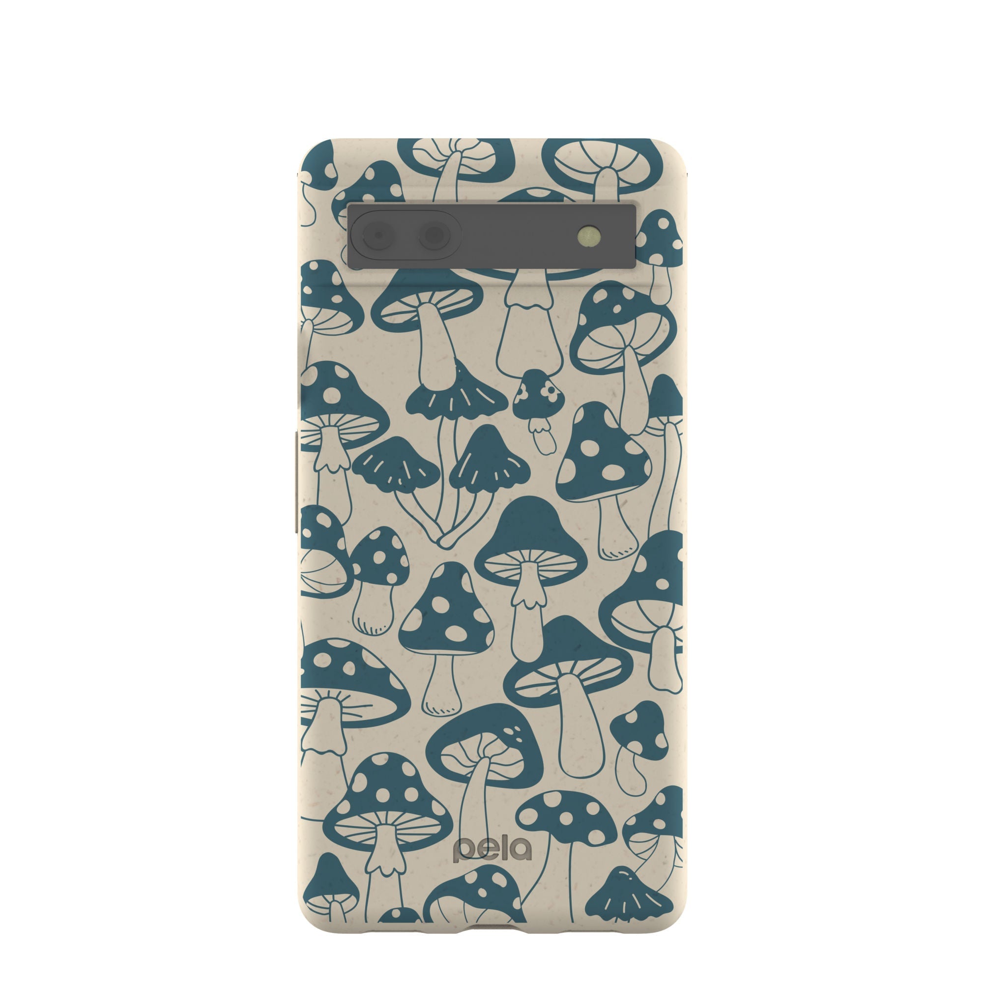 London Fog Mushroom power Google Pixel 6a Case Refurbished - Pela Case refurbished available on Cerqular