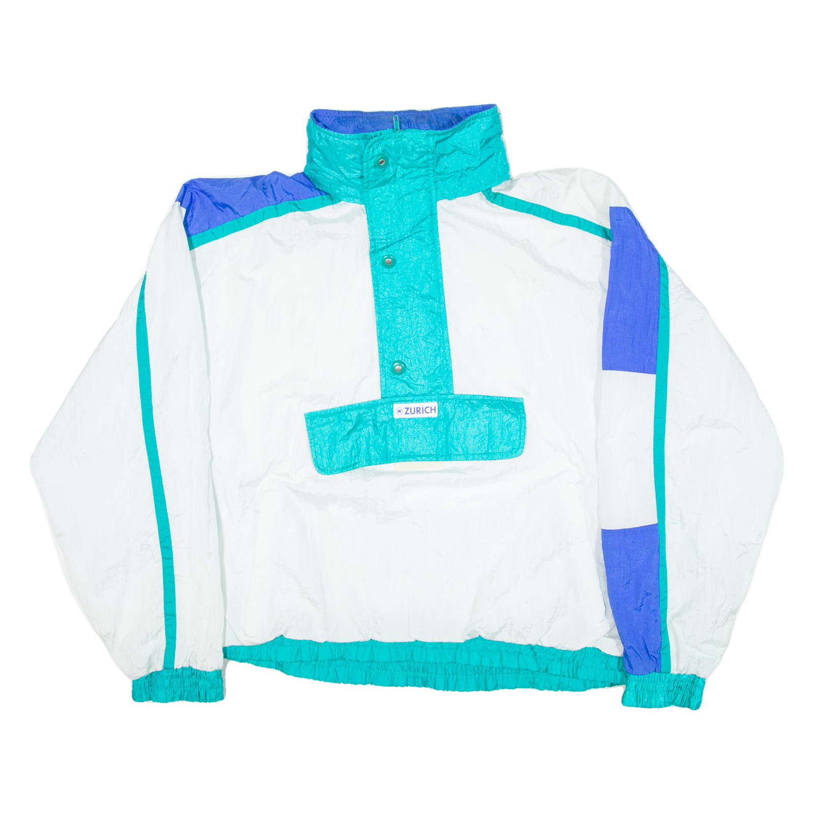Buy ZURICH Mens Anorak Jacket White Hooded Colourblock XL Refurbished - $36.39 ZURICH Mens Anorak Jacket White Hooded Colourblock XL Refurbished - N/A refurbished available on Cerqular