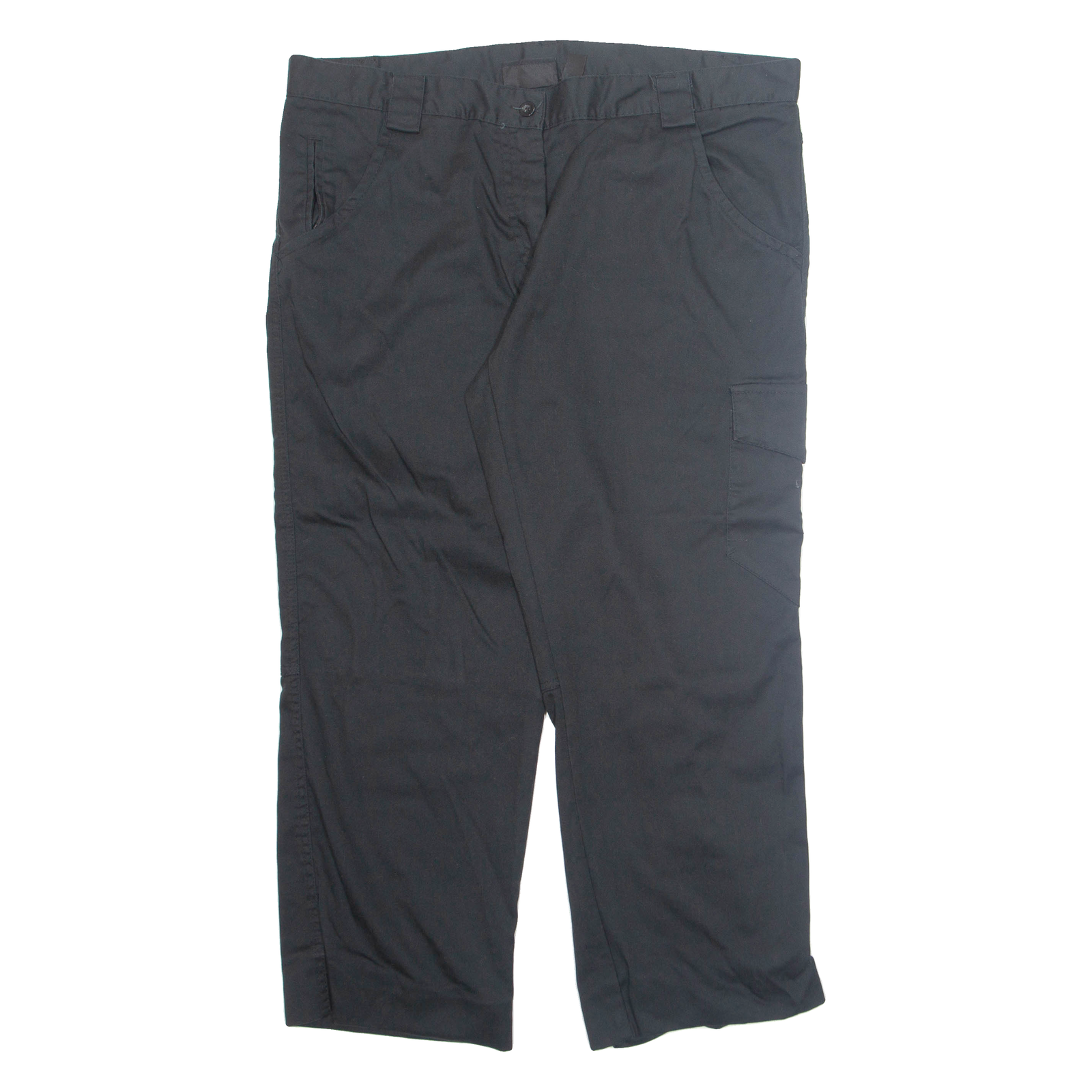 DICKIES Cargo Womens Trousers Black Regular Tapered W38 L27 Refurbished - N/A refurbished available on Cerqular