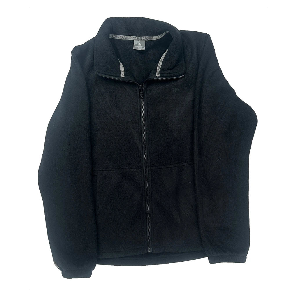 Camel Fleece - Small Black Polyester Refurbished - Thrifted (note: this is a term often used to describe second- refurbished available on Cerqular