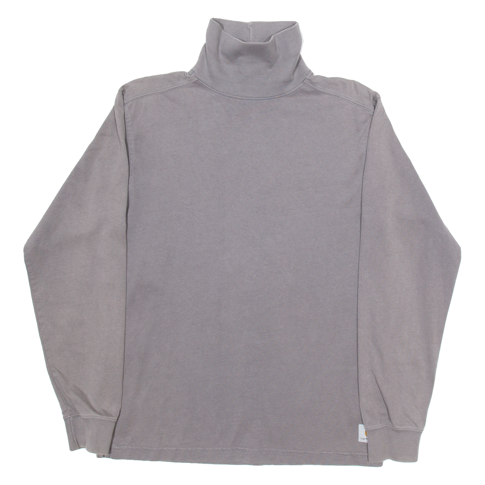 CARHARTT Mens Jumper Grey Roll Neck Tight Knit M Refurbished - N/A refurbished available on Cerqular