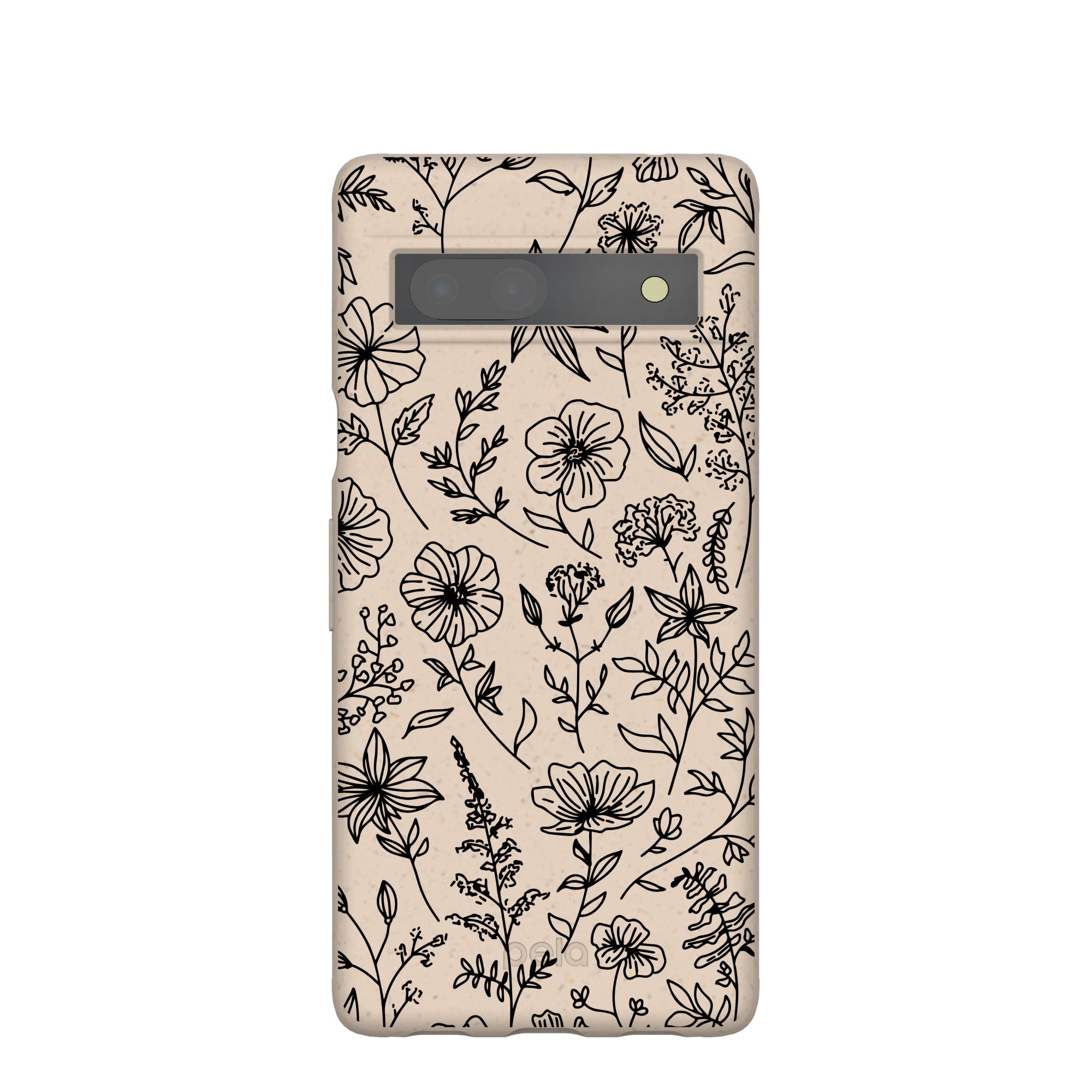 Seashell Wild Flower Google Pixel 7a Case Refurbished - Pela Case refurbished available on Cerqular