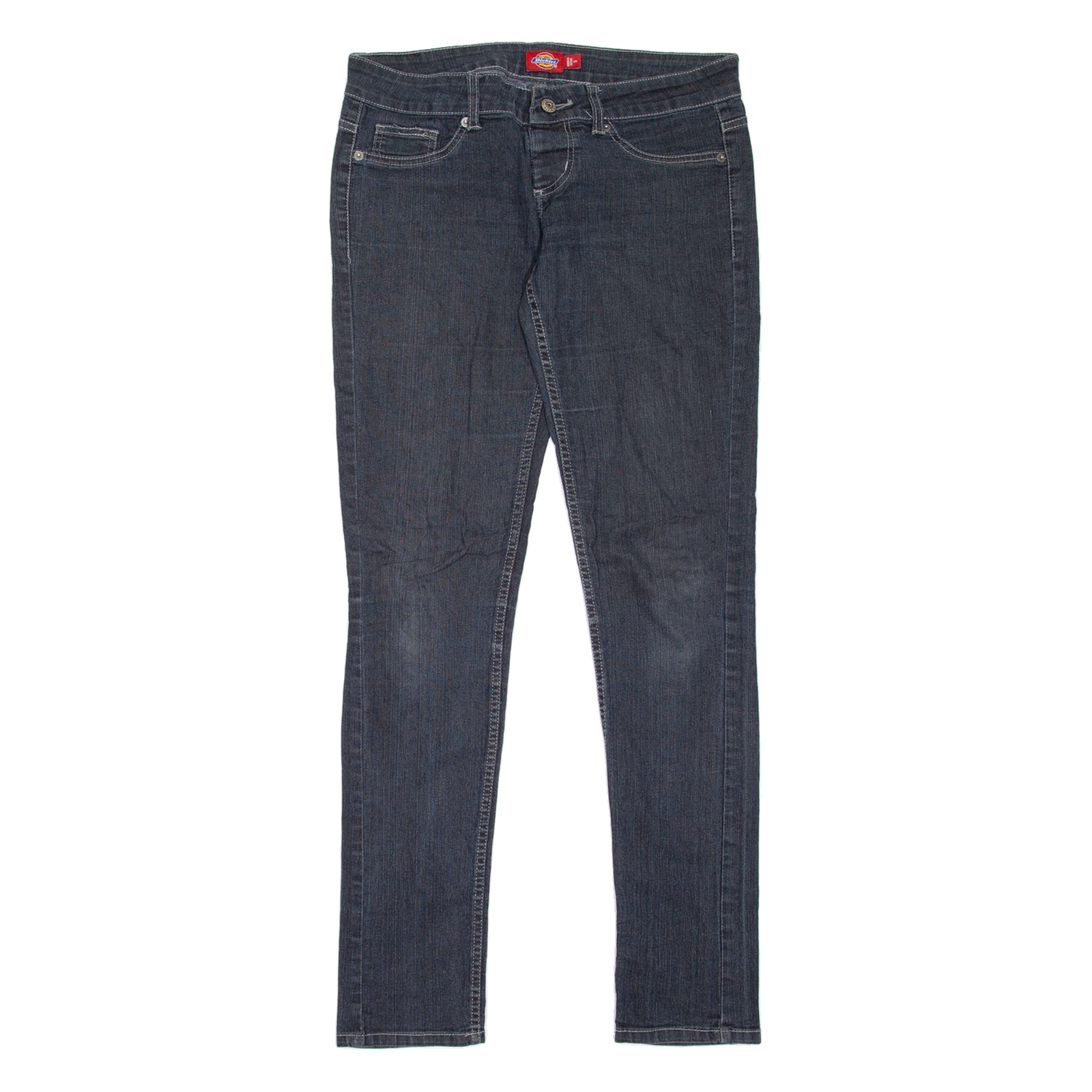 DICKIES Womens Jeans Blue Slim Jegging W30 L32 Refurbished - N/A refurbished available on Cerqular