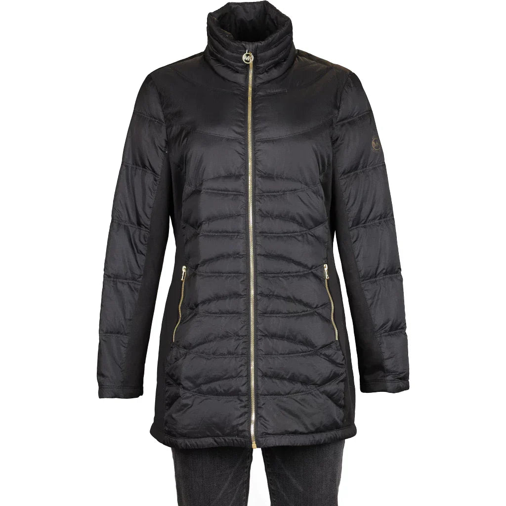 Michael Kors Puffer - Small Black Polyester Refurbished - Thrifted (note: this is a term often used to describe second- refurbished available on Cerqular