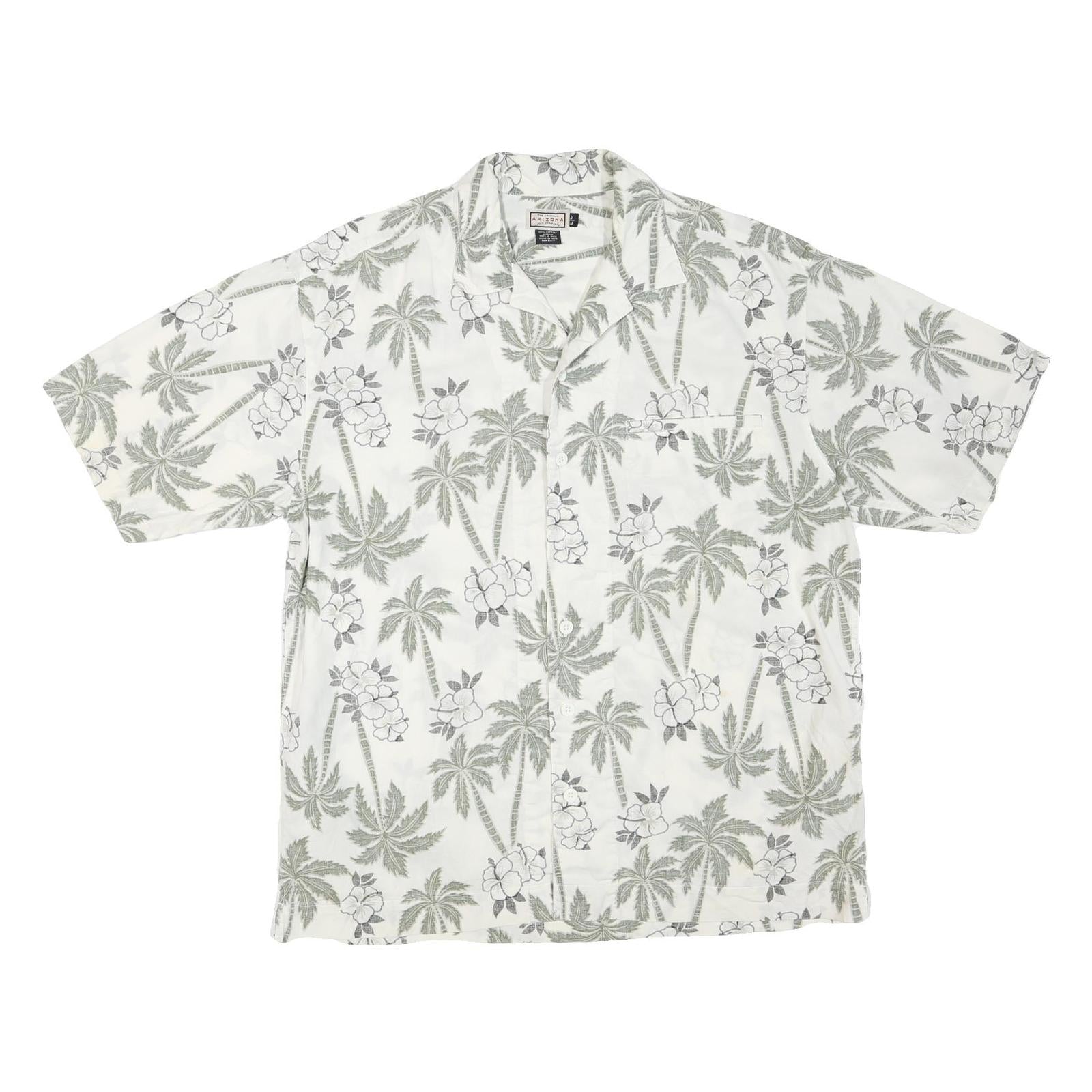 Buy ARIZONA JEAN COMPANY Mens White & Grey Tropical Print Shirt M Casual Summer Refurbished - $23.39 ARIZONA JEAN COMPANY Mens White & Grey Tropical Print Shirt M Casual Summer Refurbished - N/A refurbished available on Cerqular