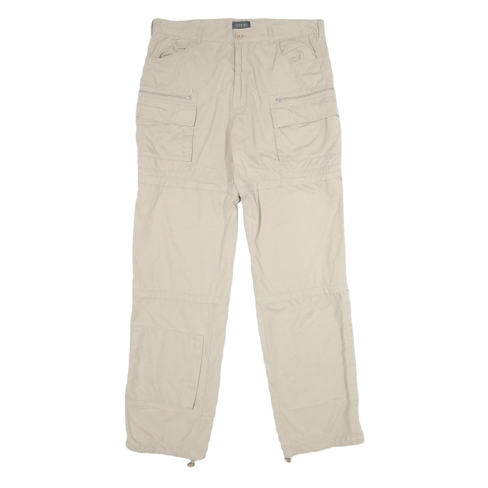 Buy SERGIO Mens Regular Beige Cotton Blend Drawstring Trousers W34 L36 Casual Refurbished - $23.39 SERGIO Mens Regular Beige Cotton Blend Drawstring Trousers W34 L36 Casual Refurbished - N/A refurbished available on Cerqular